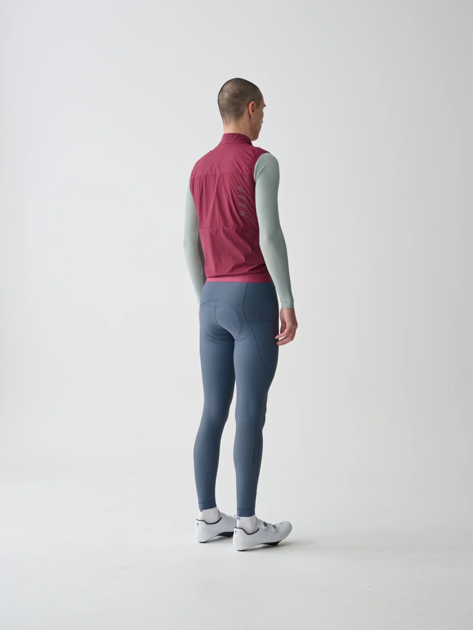 MAAP Flow Men's Insulated Vest Dark Plum - Image 3