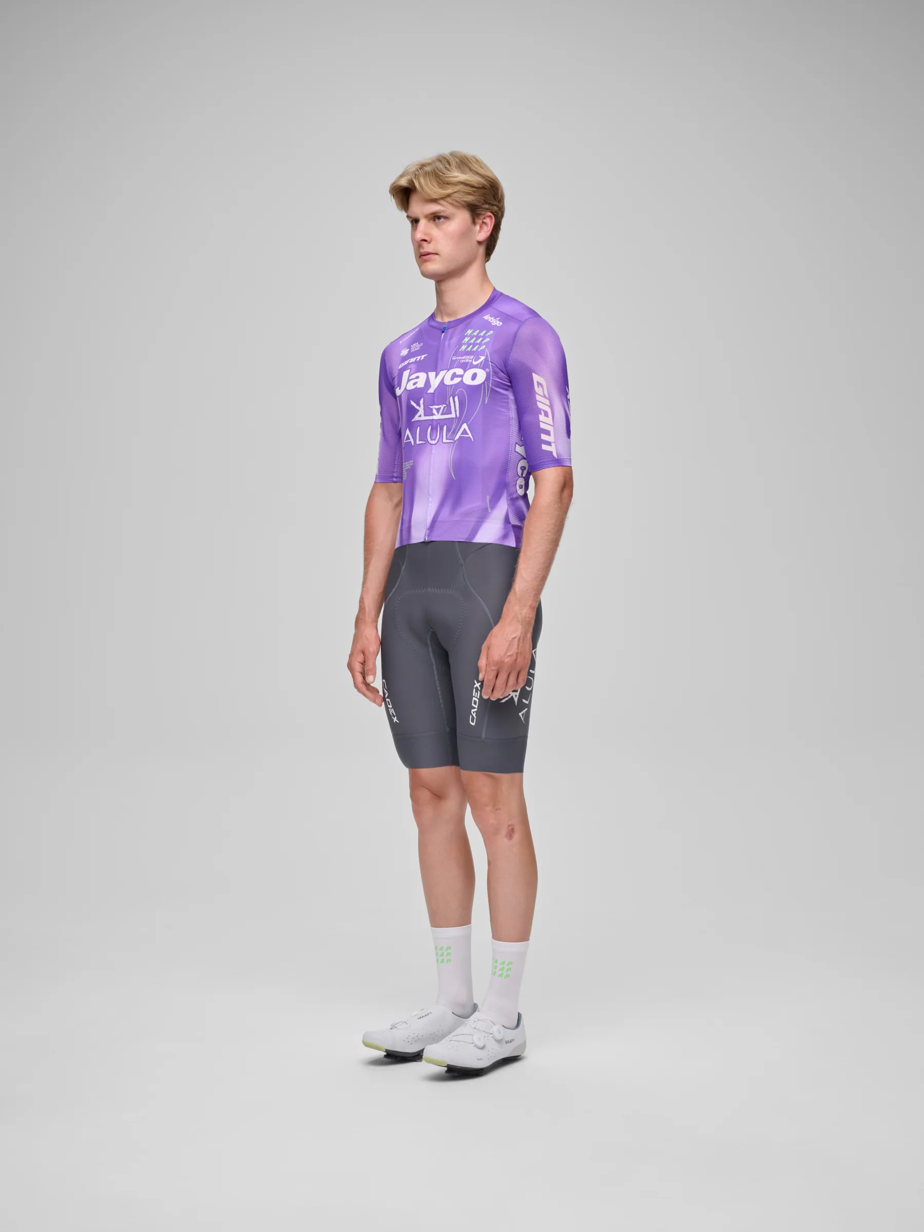 MAAP GreenEDGE 26 Men's Team Bib Evo Odyssey/White - Image 2