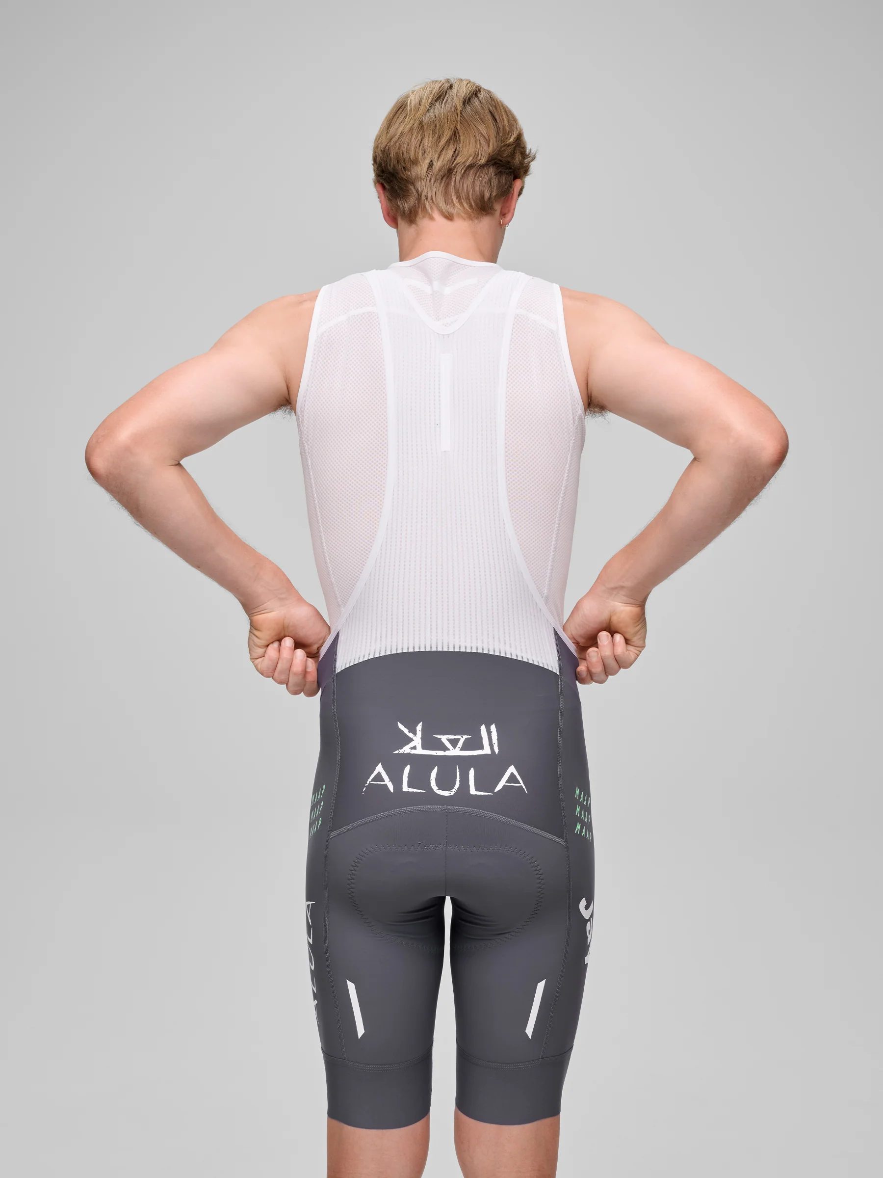 MAAP GreenEDGE 26 Men's Team Bib Evo Odyssey/White - Image 6