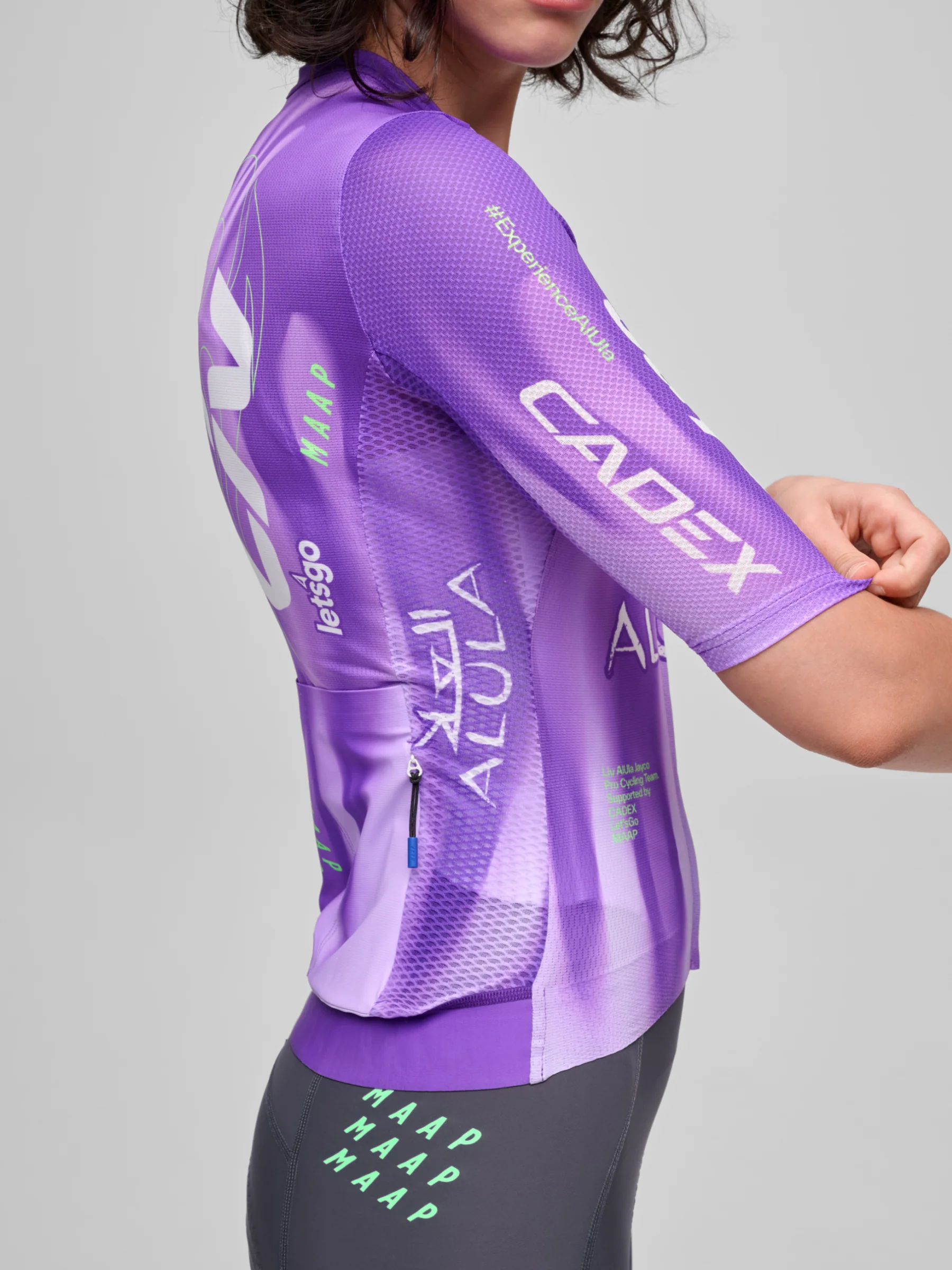 MAAP GreenEDGE 26 Women's Pro Air Jersey 3.0 Electric Purple - Image 6