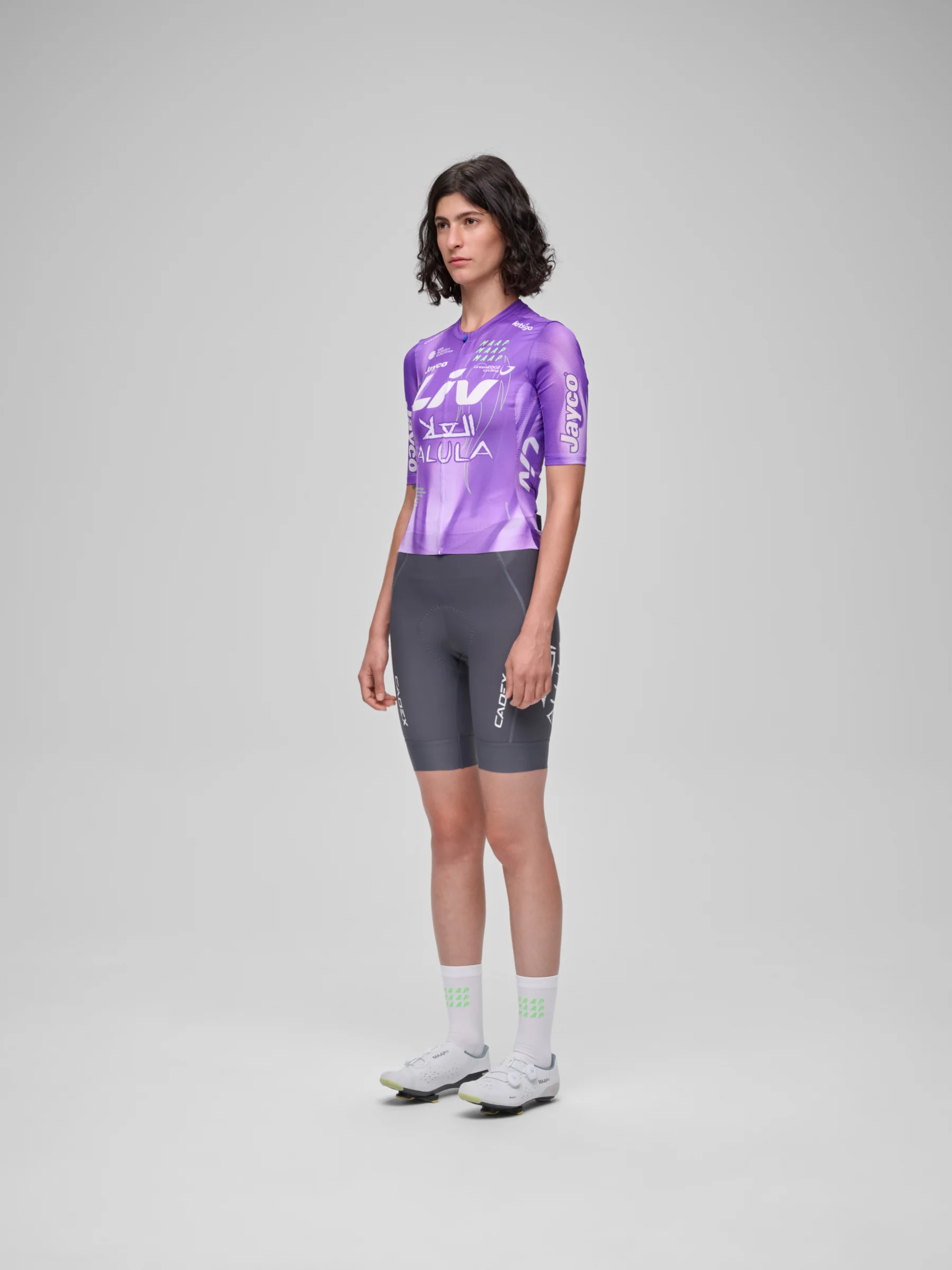 MAAP GreenEDGE 26 Women's Team Bib Evo Odyssey/White - Image 2