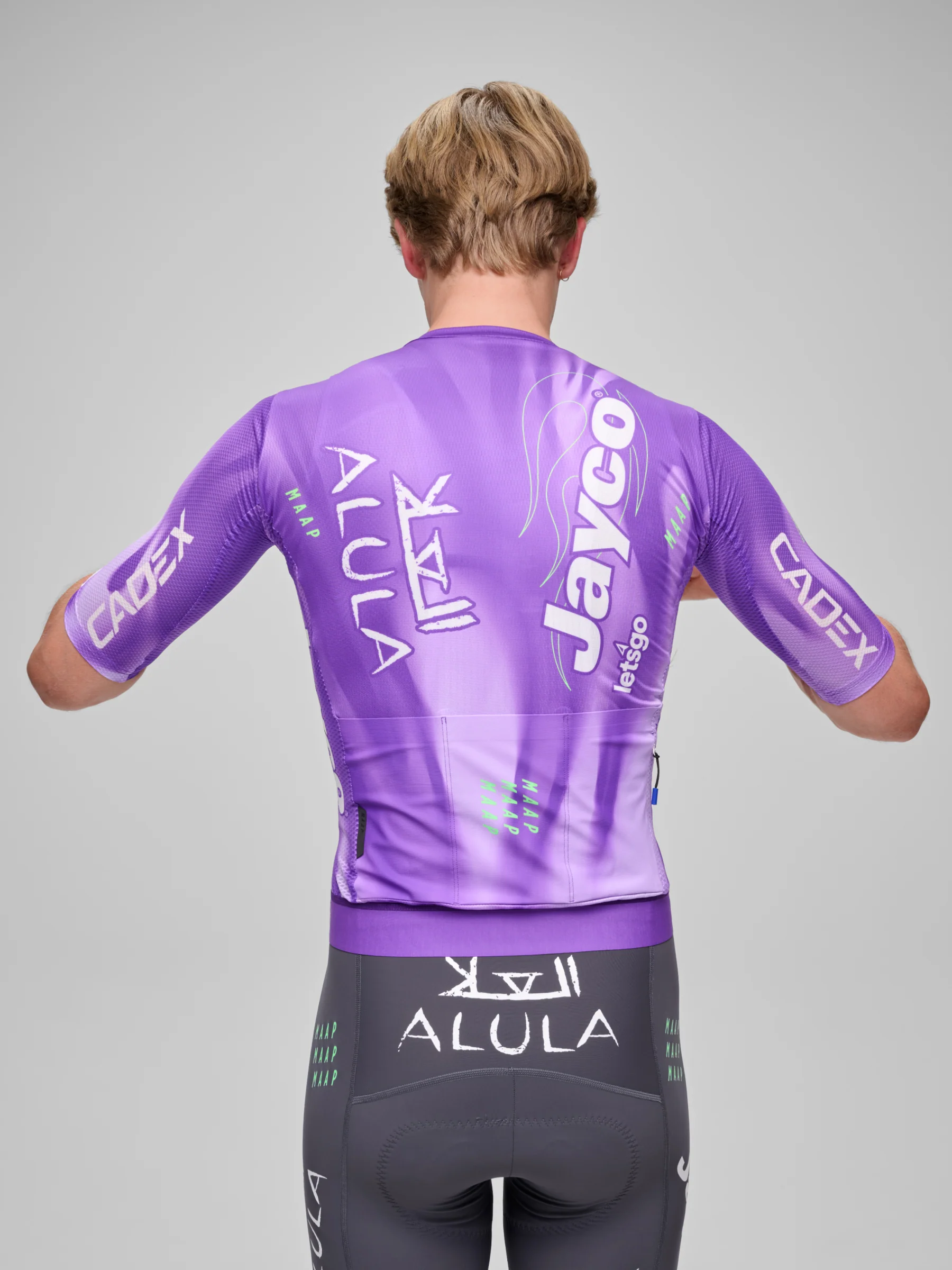MAAP GreenEDGE 26 Men's Pro Air Jersey 3.0 Electric Purple - Image 5
