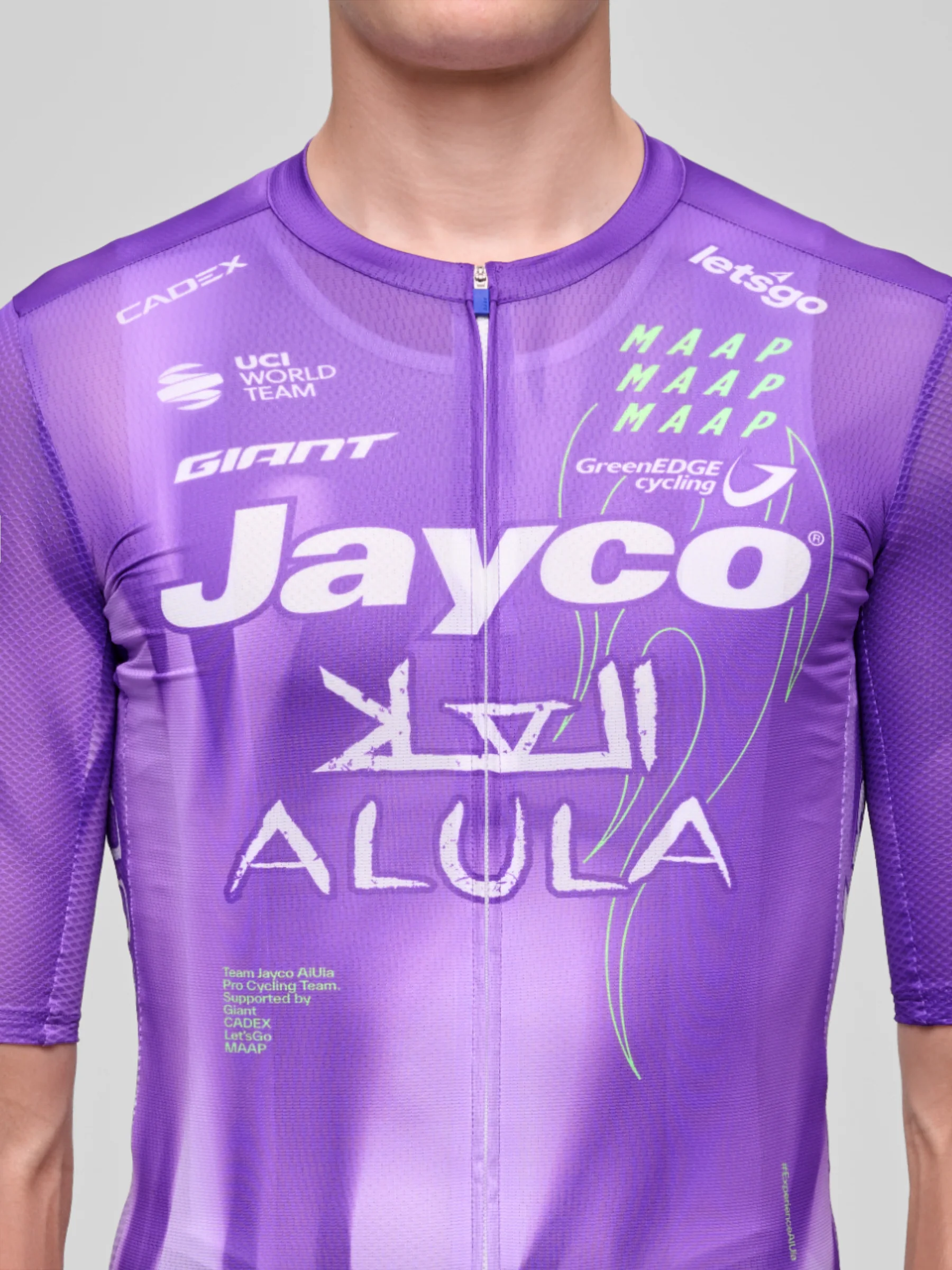 MAAP GreenEDGE 26 Men's Pro Air Jersey 3.0 Electric Purple - Image 7