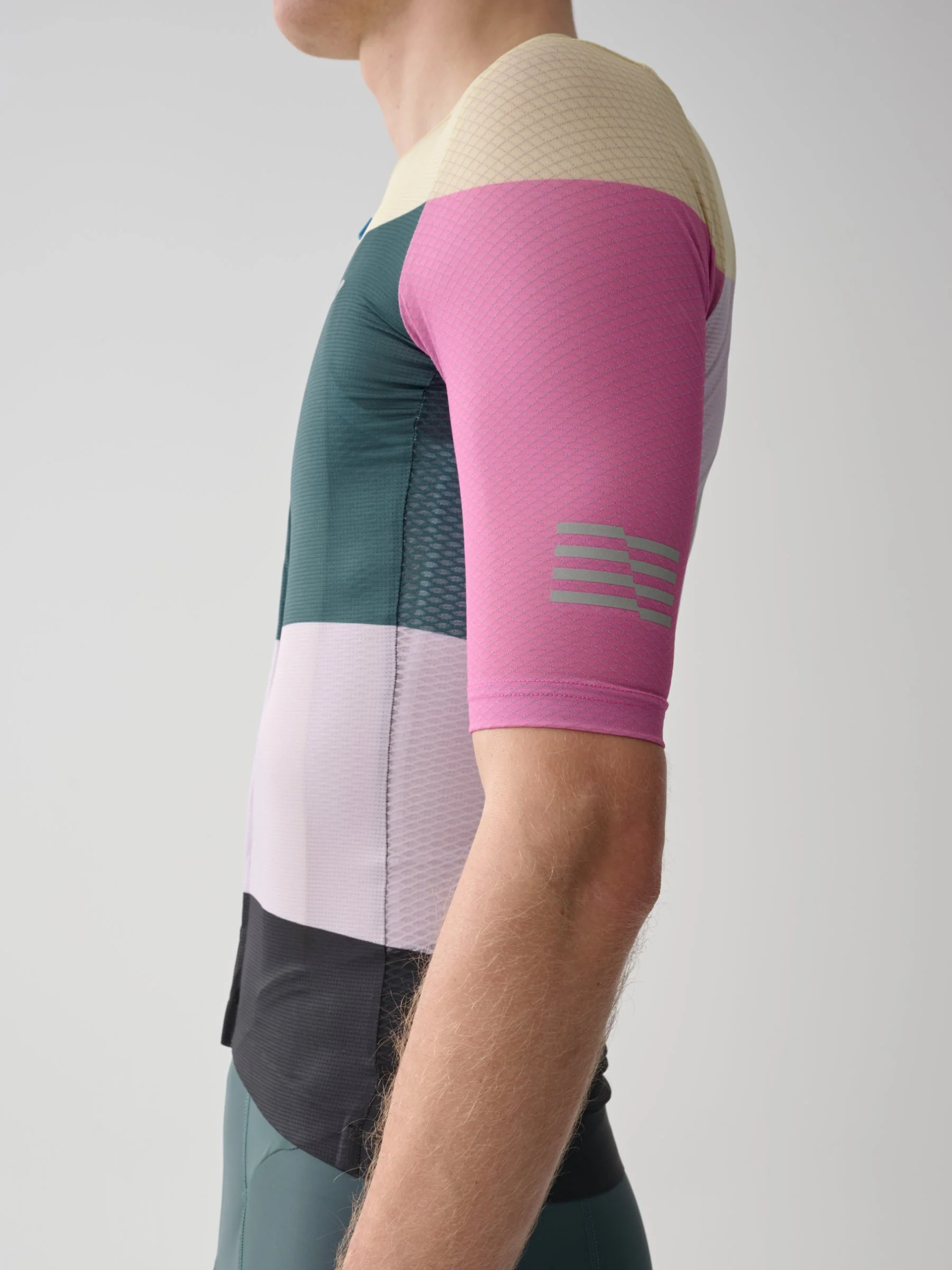 MAAP Level Pro Air Men's Jersey 2.0 Deep Teal Mix - Image 2