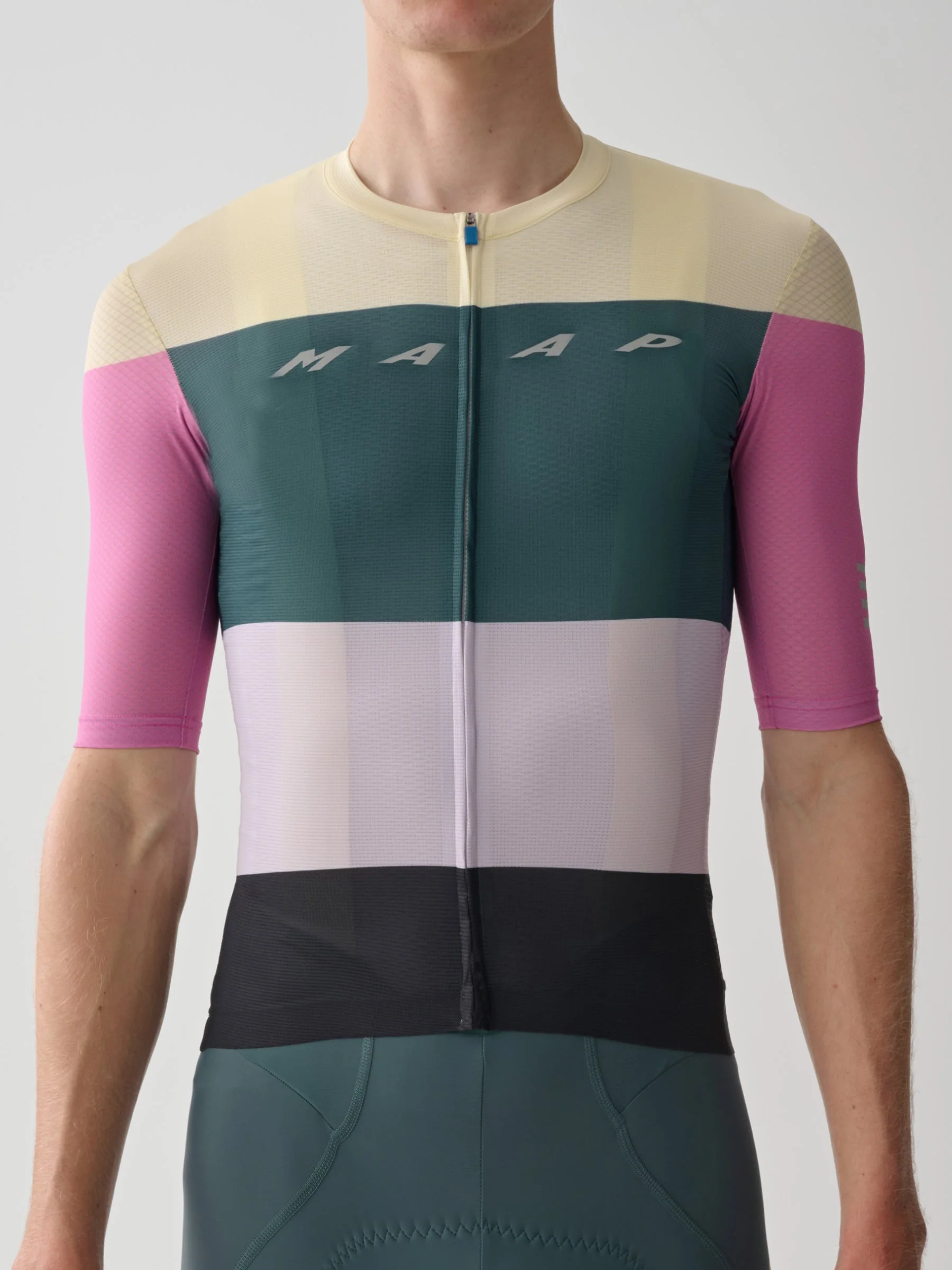 MAAP Level Pro Air Men's Jersey 2.0 Deep Teal Mix - Image 4