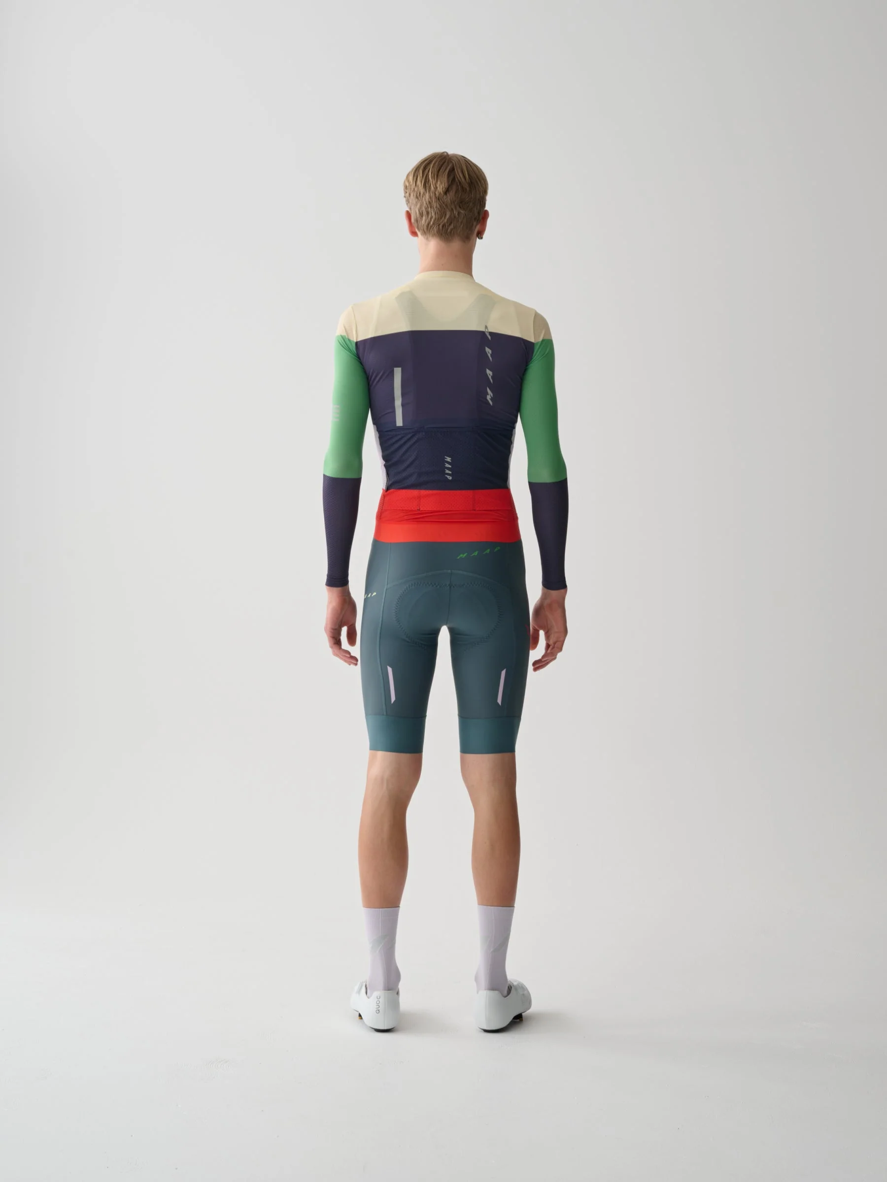 MAAP Level Pro Air Men's Longsleeve Jersey 2.0 Navy Mix - Image 2
