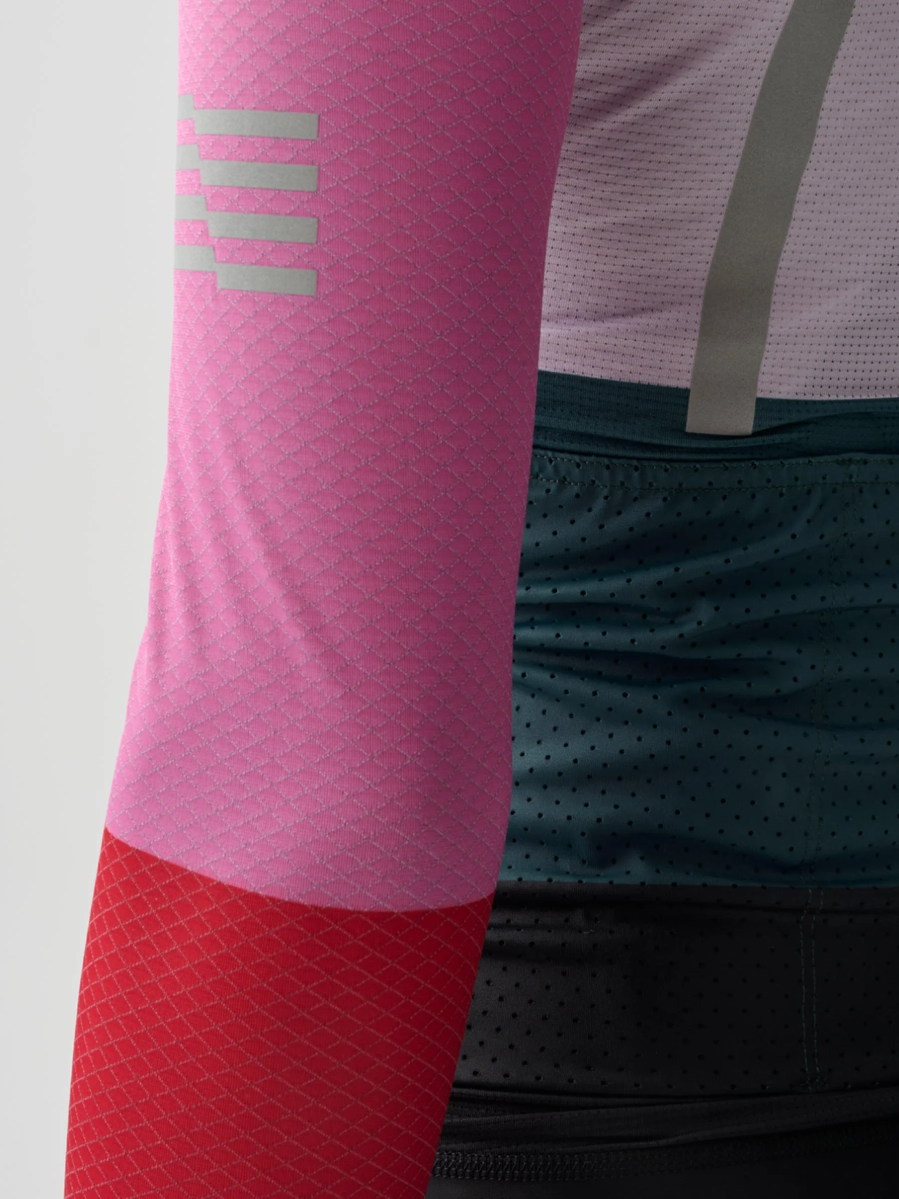 MAAP Level Pro Air Women's Longsleeve Jersey 2.0 Deep Teal Mix - Image 3