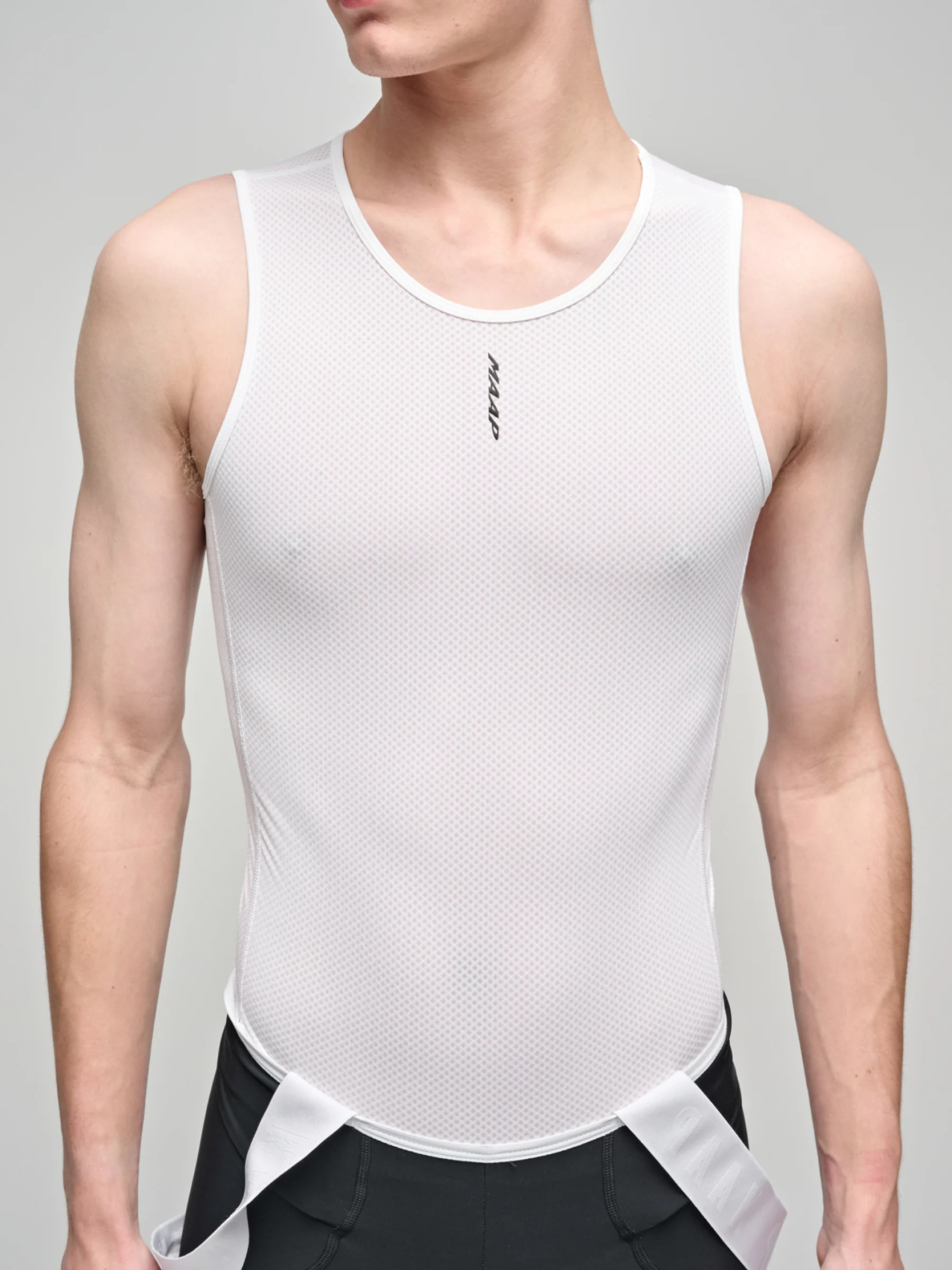 MAAP Men's Team Mesh Base Layer White - Image 3