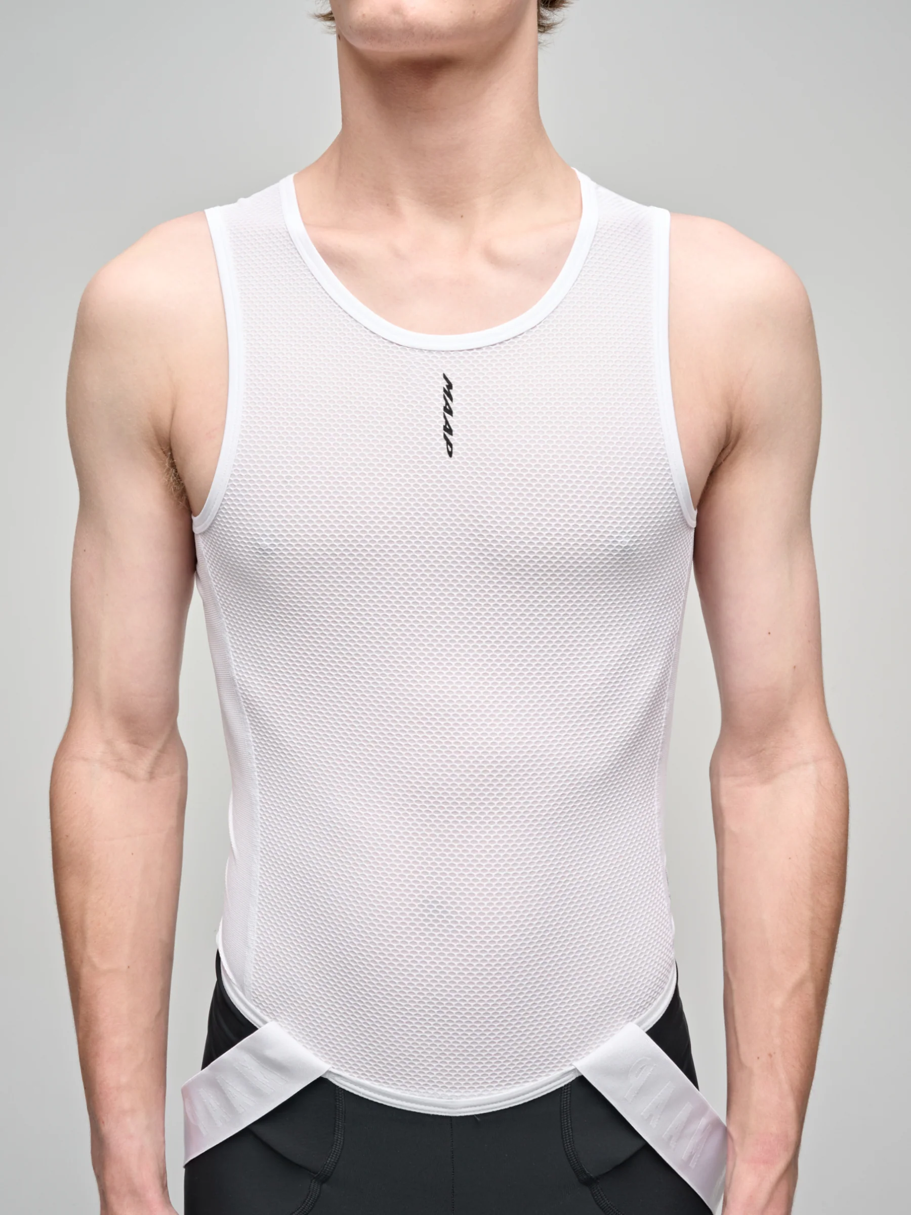 MAAP Men's Team Mid Weight Base Layer White - Image 3