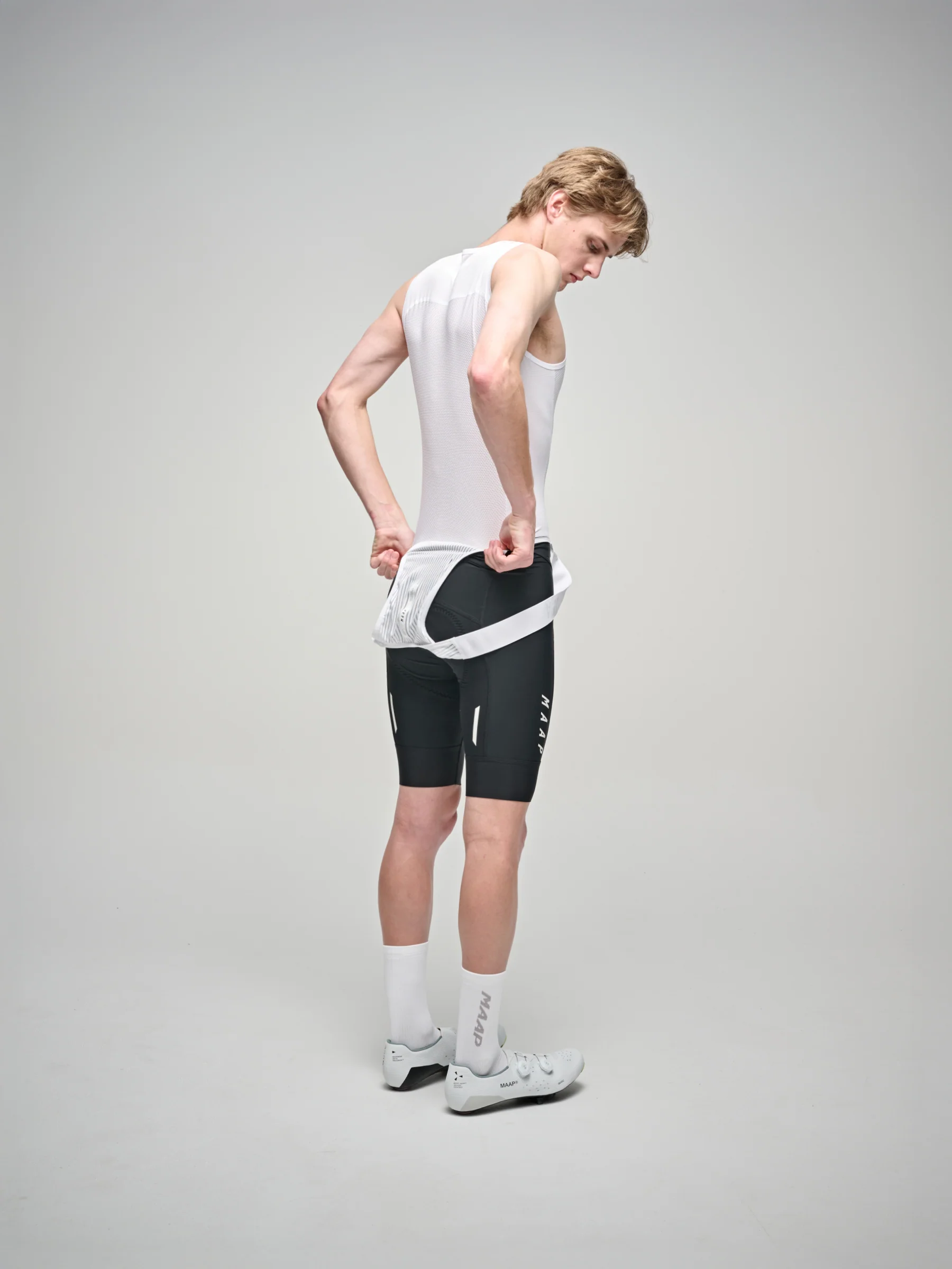 MAAP Men's Team Mid Weight Base Layer White - Image 4