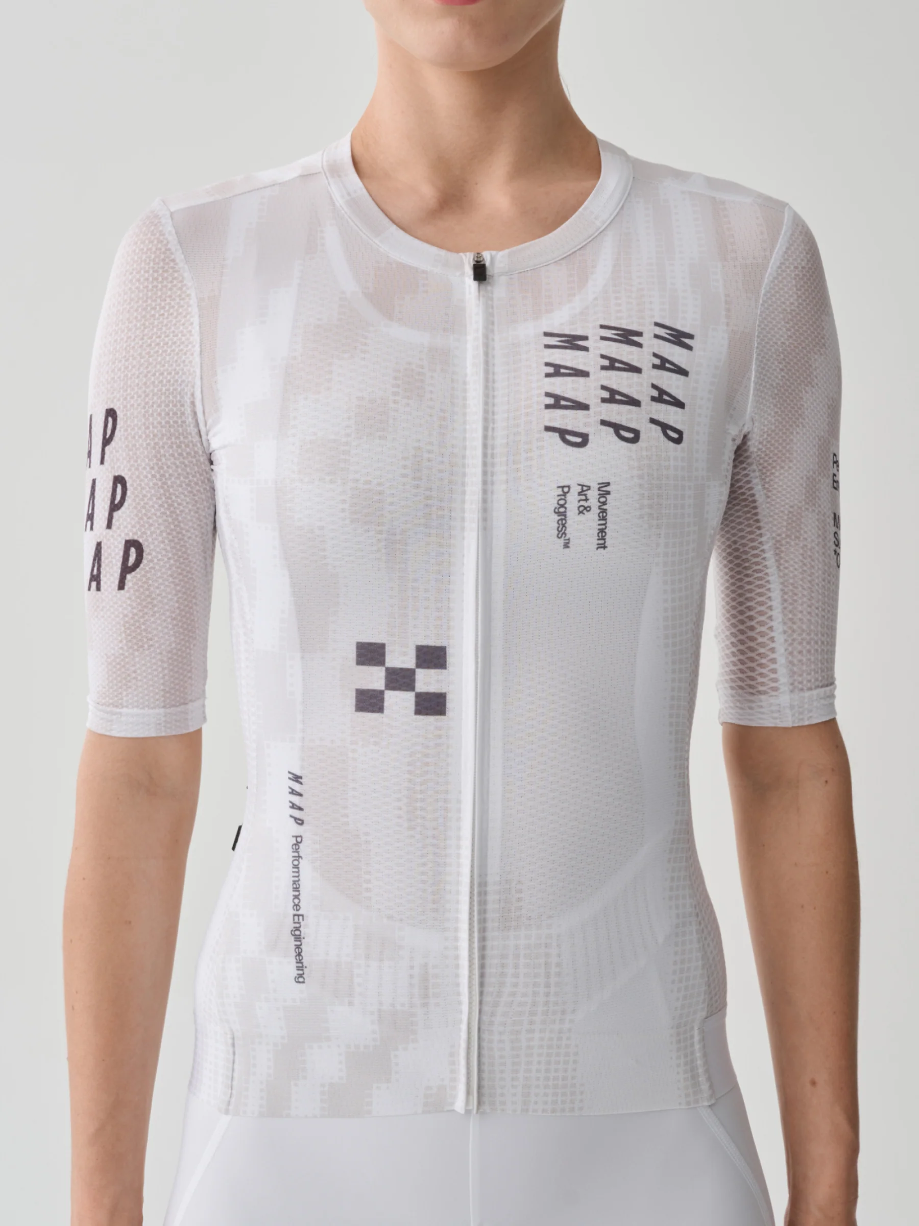 MAAP Privateer F.O Women's Pro Air Jersey 3.0 White - Image 3