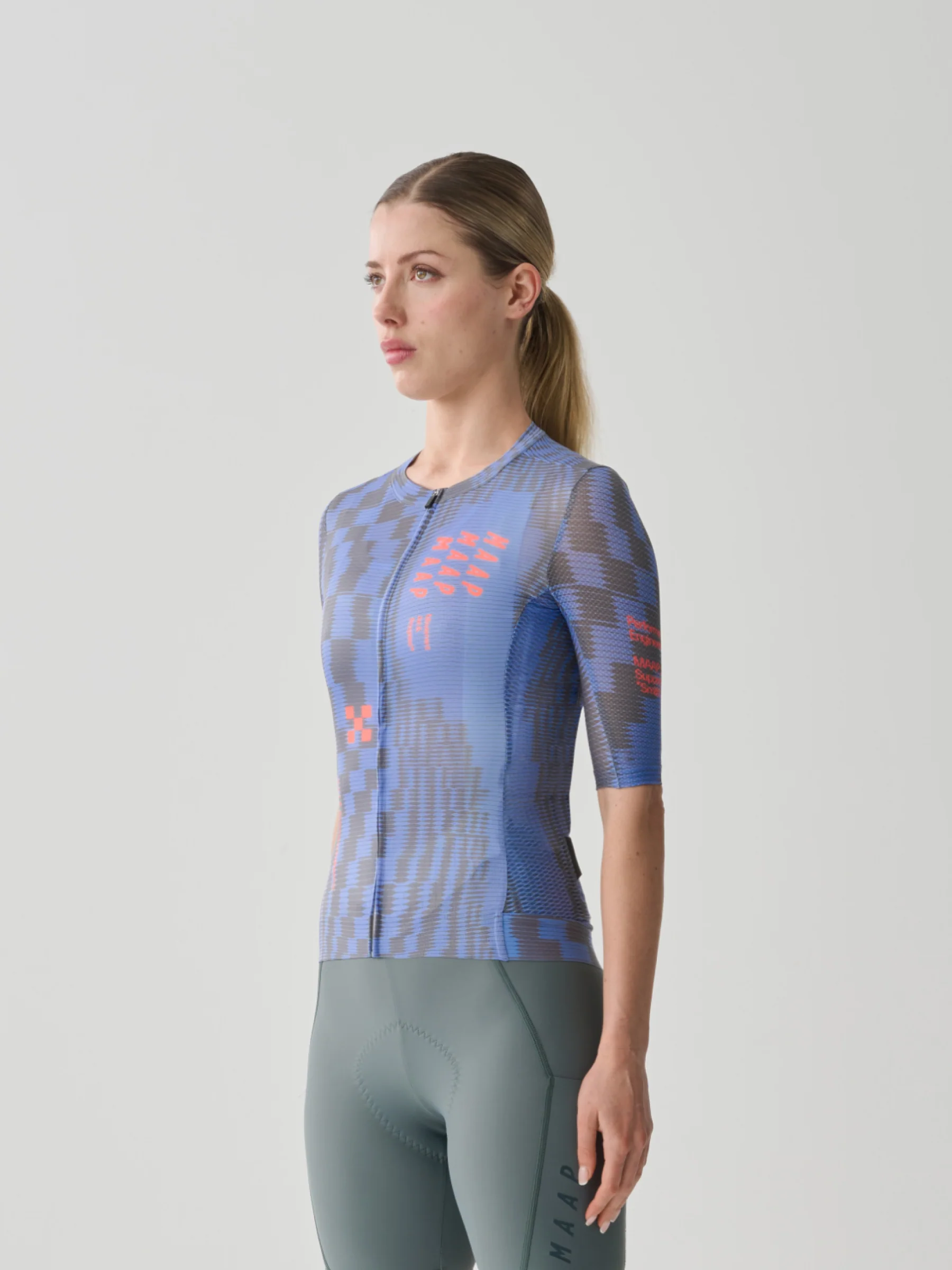 MAAP Privateer H.S Women's Pro Air Jersey 3.0 Blue - Image 2