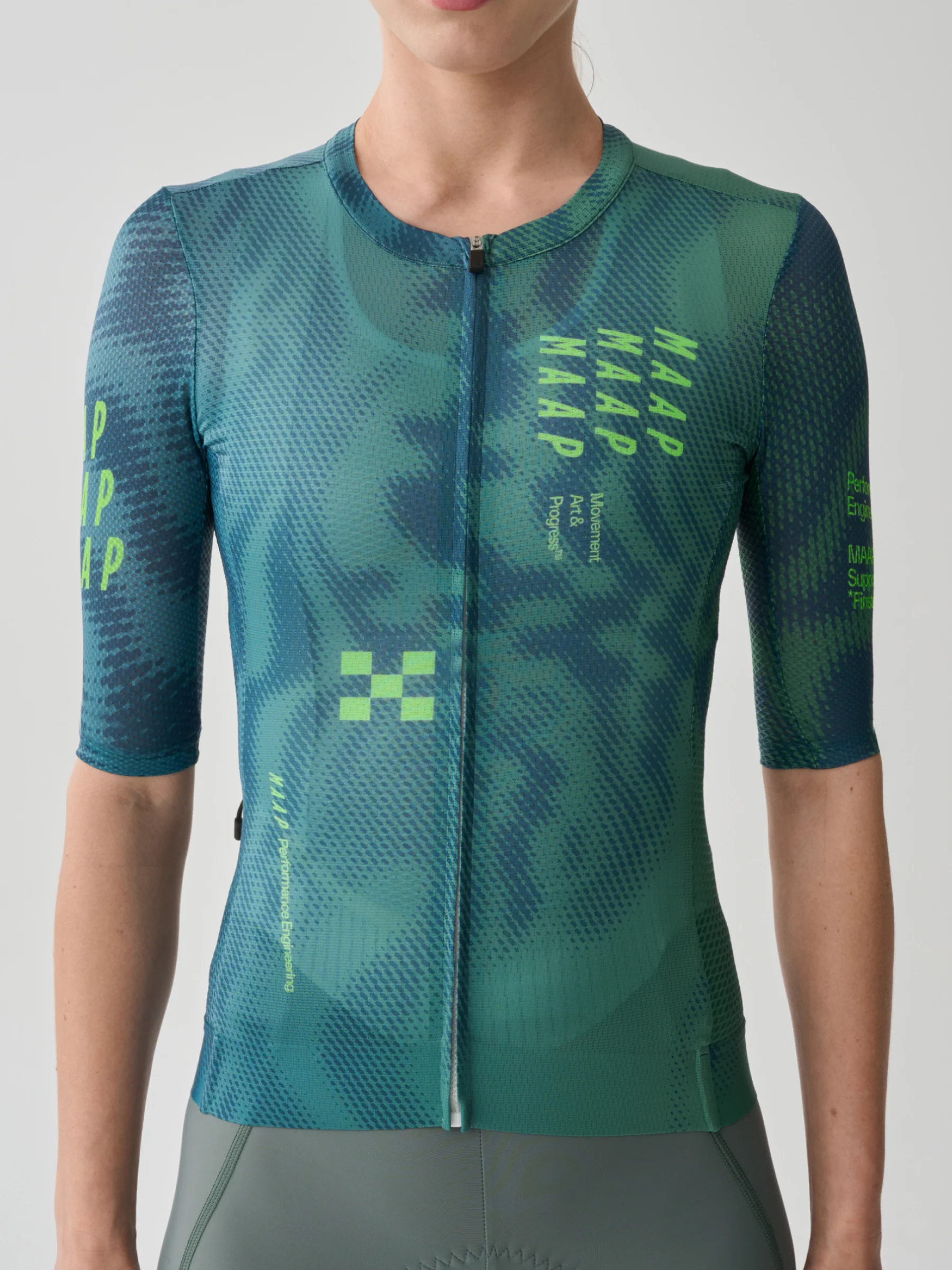 MAAP Privateer R.F Women's Pro Air Jersey 3.0 Green - Image 3