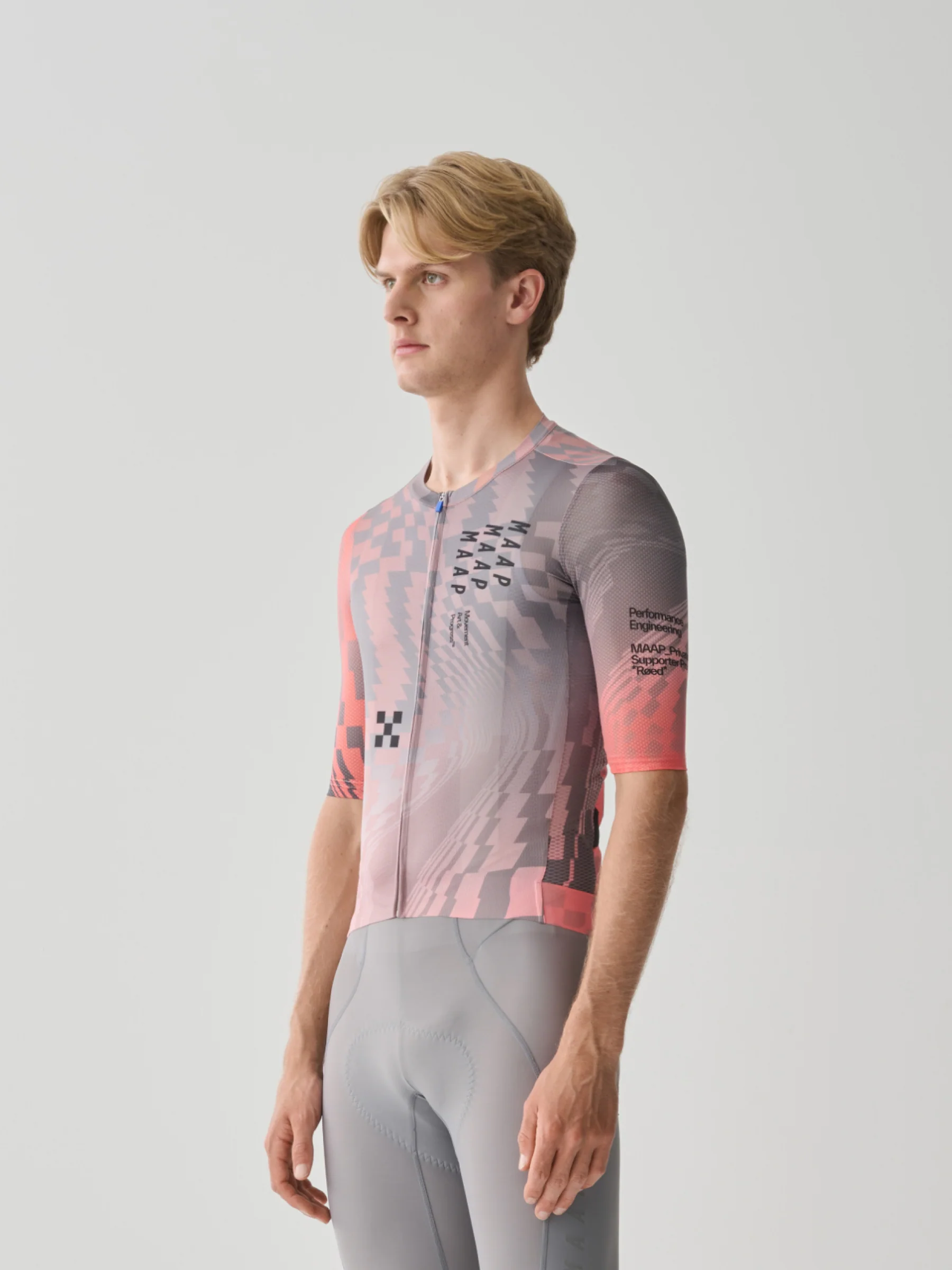 MAAP Privateer T.R Men's Pro Air Jersey 3.0 Tangerine - Image 2