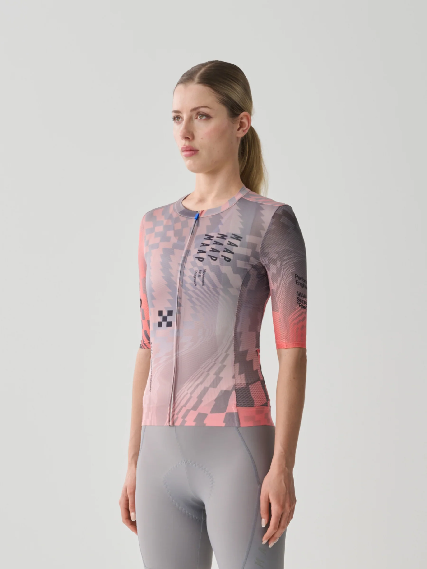MAAP Privateer T.R Women's Pro Air Jersey 3.0 Tangerine - Image 2