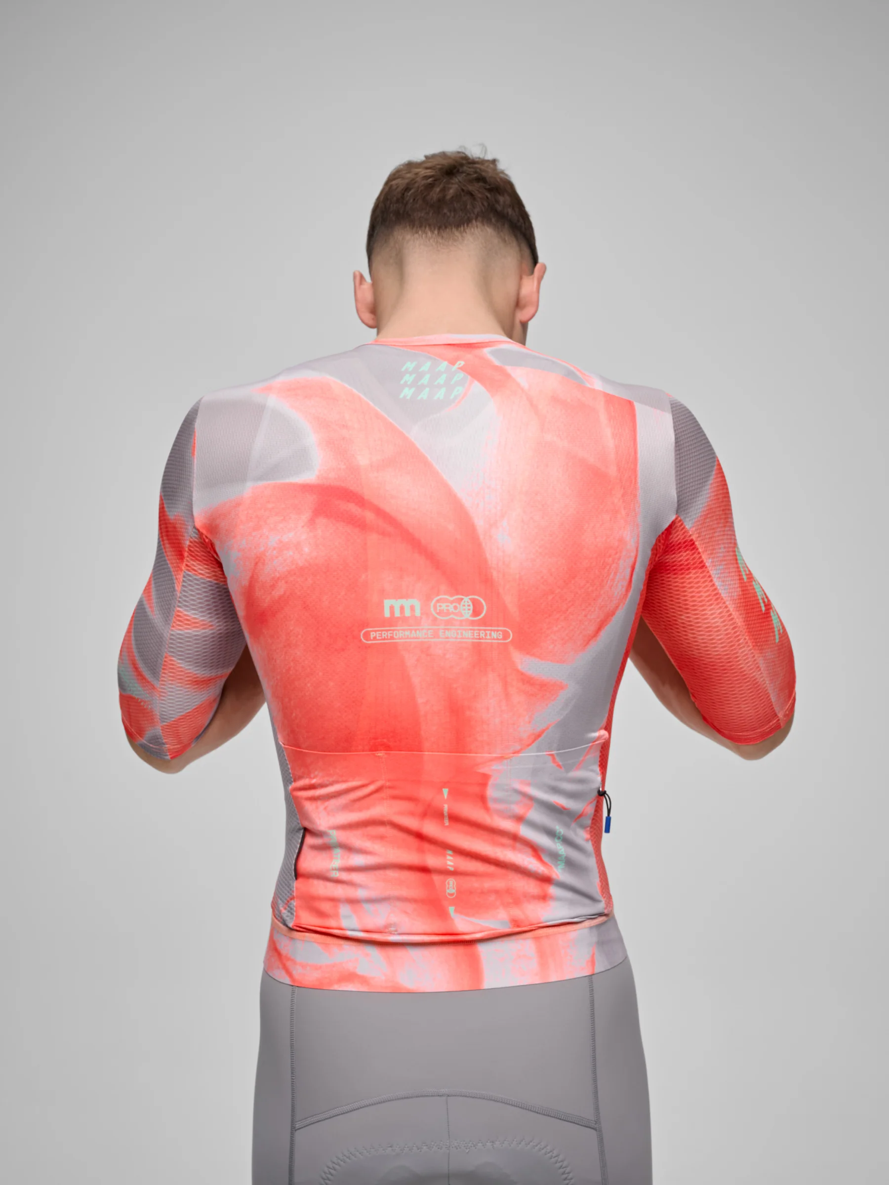 MAAP Privateer Torbjorn Roed Men's Pro Air Jersey 3.0 Peachflux - Image 2