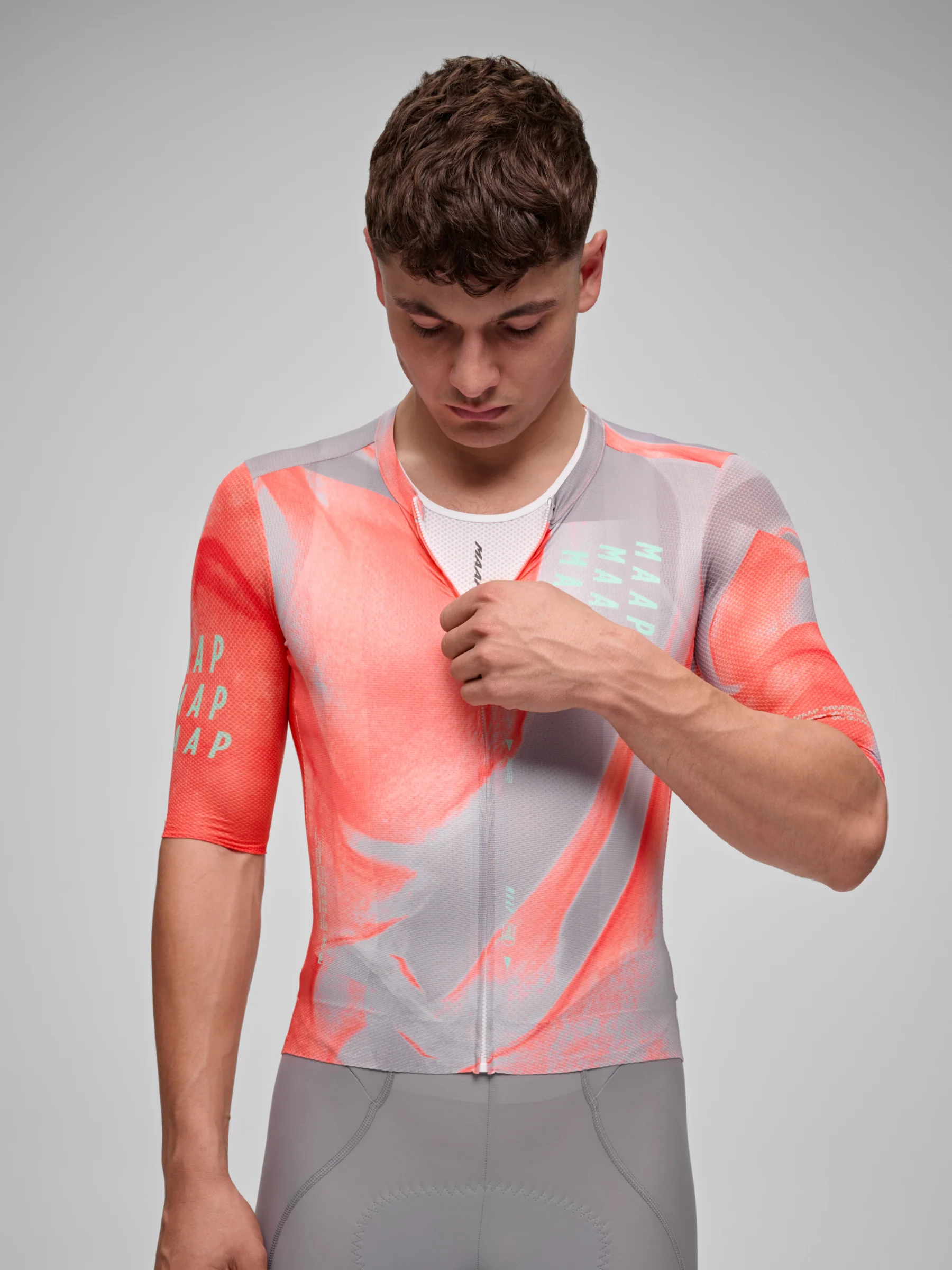 MAAP Privateer Torbjorn Roed Men's Pro Air Jersey 3.0 Peachflux - Image 4