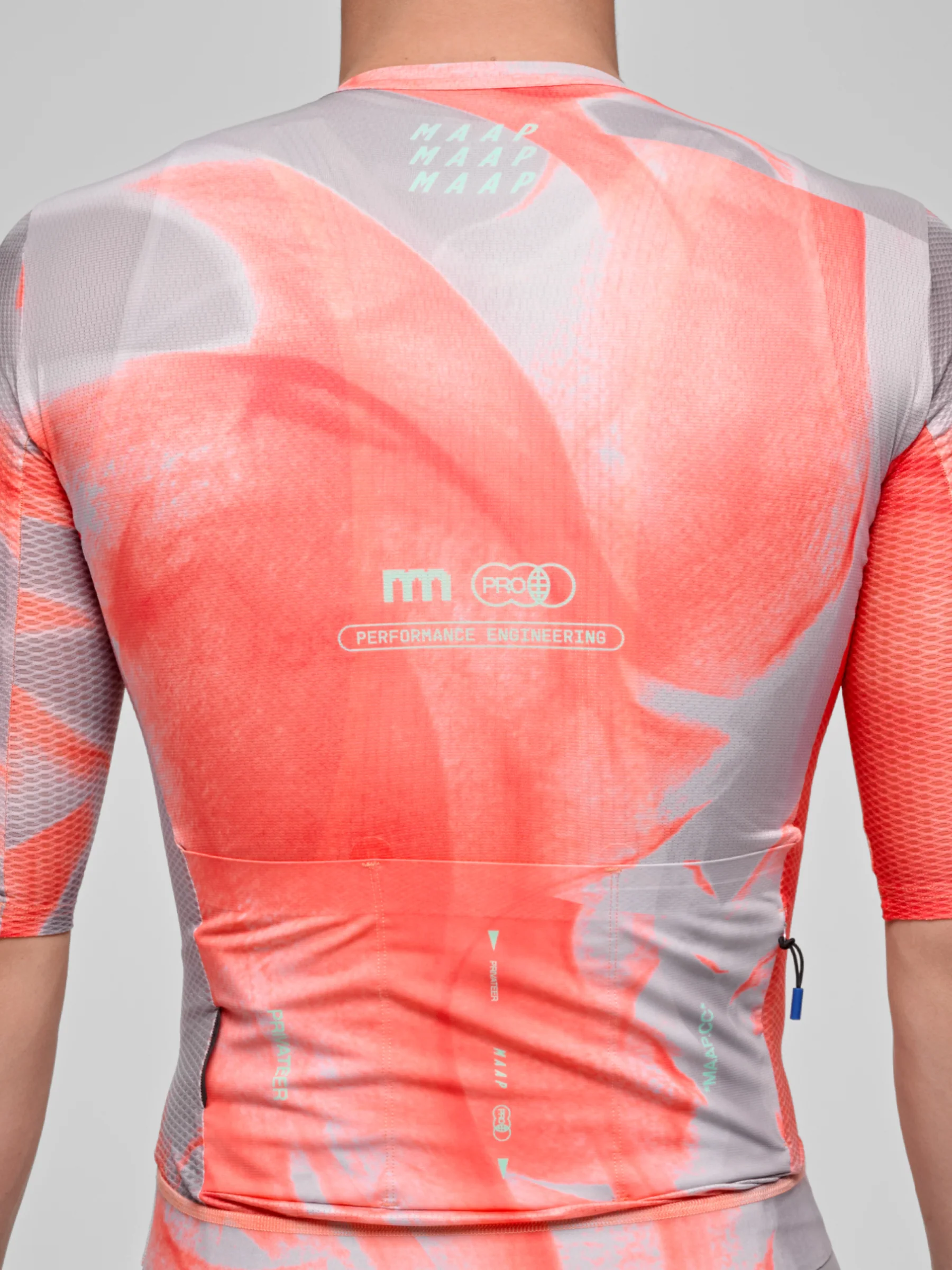 MAAP Privateer Torbjorn Roed Men's Pro Air Jersey 3.0 Peachflux - Image 6