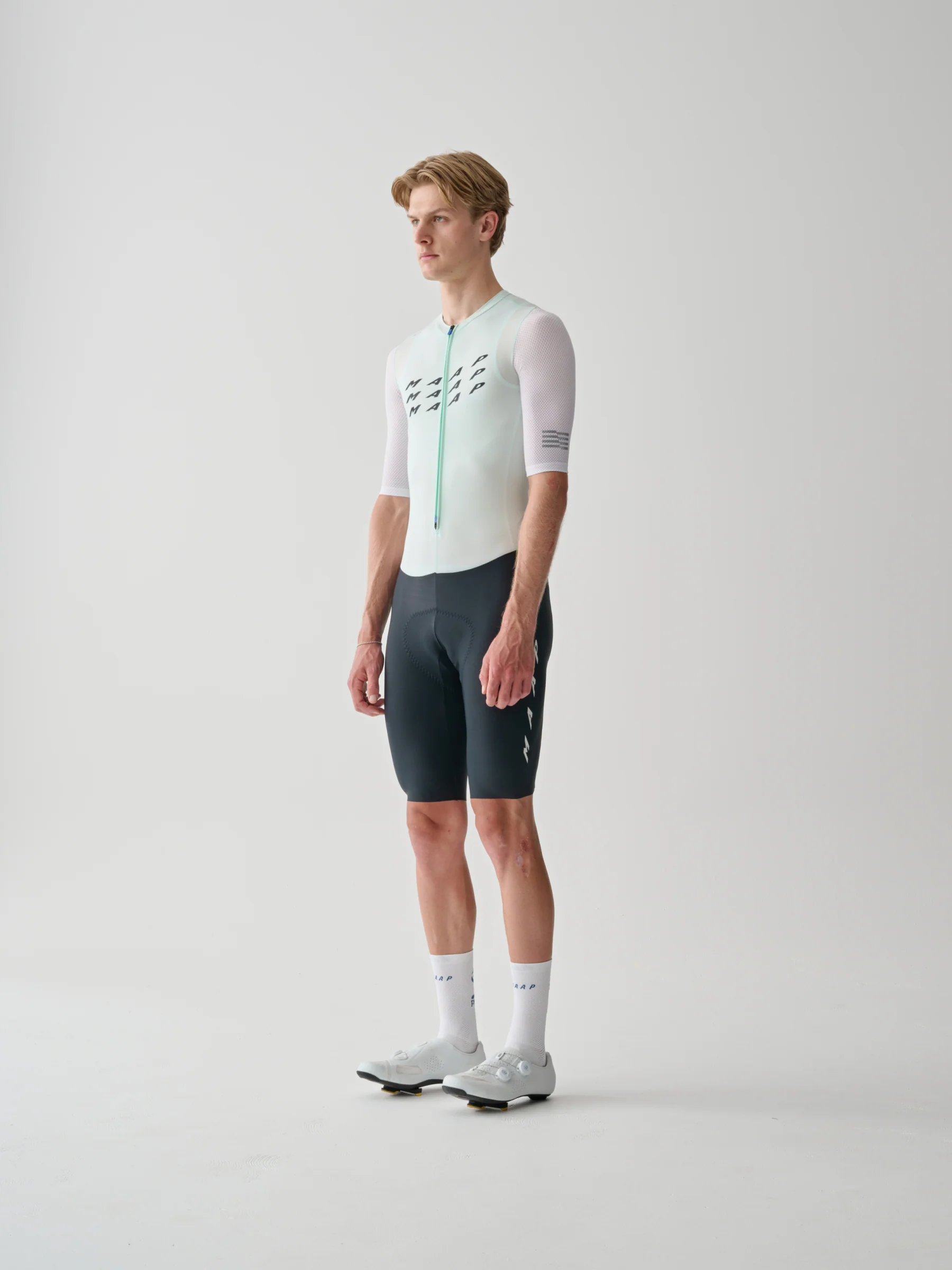 MAAP Pro Base Men's Race Suit Pale Jade/Black - Image 2