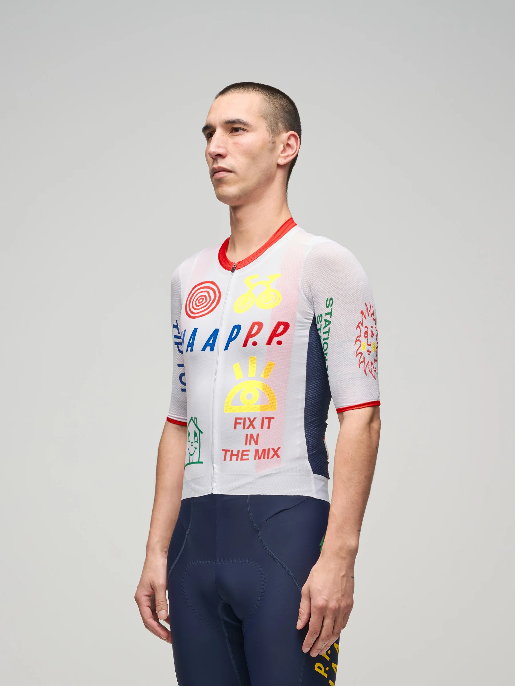 MAAP x Public Possession Pro Air Men's Jersey 3.0 White - Image 2