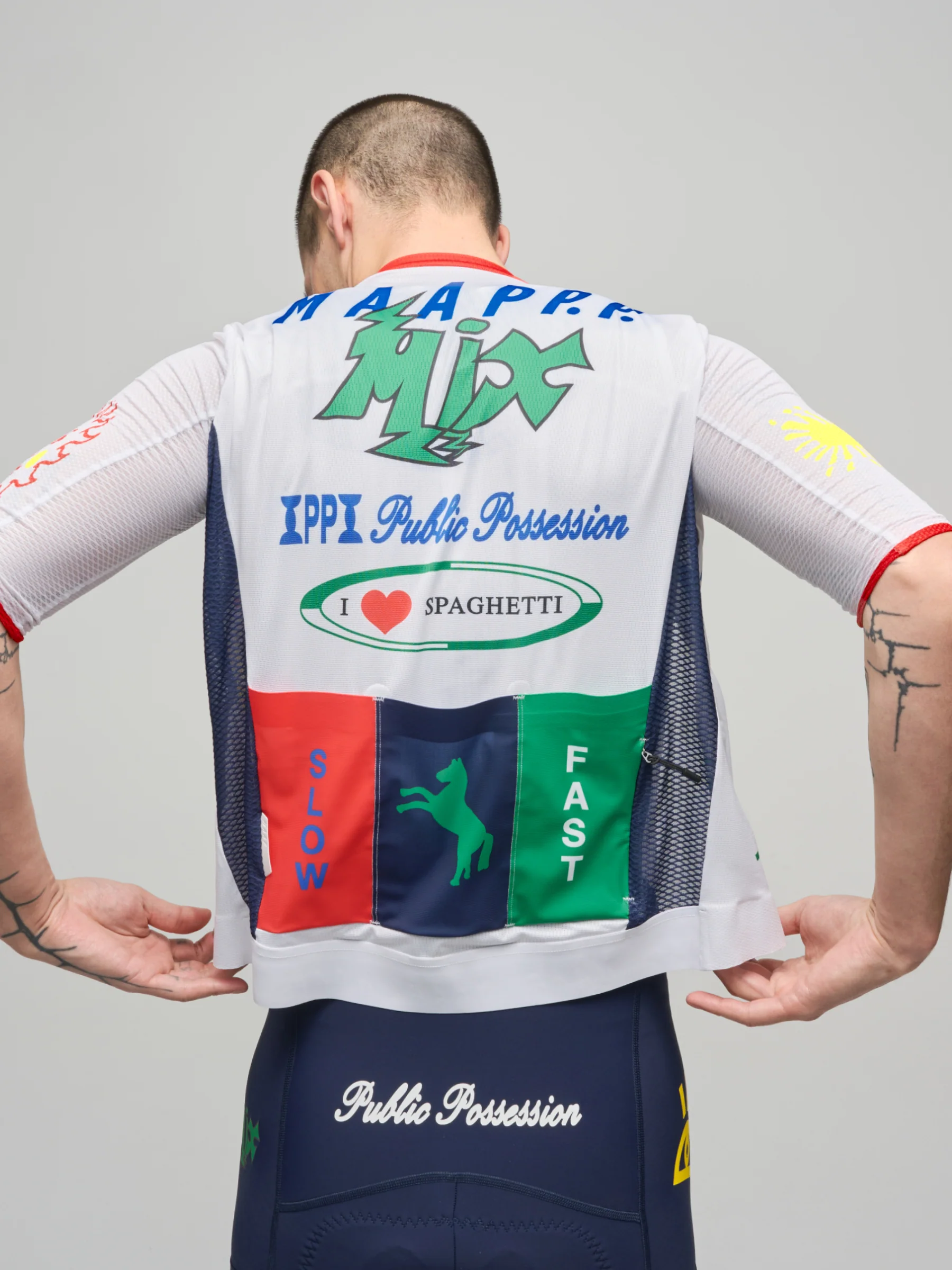 MAAP x Public Possession Pro Air Men's Jersey 3.0 White - Image 3