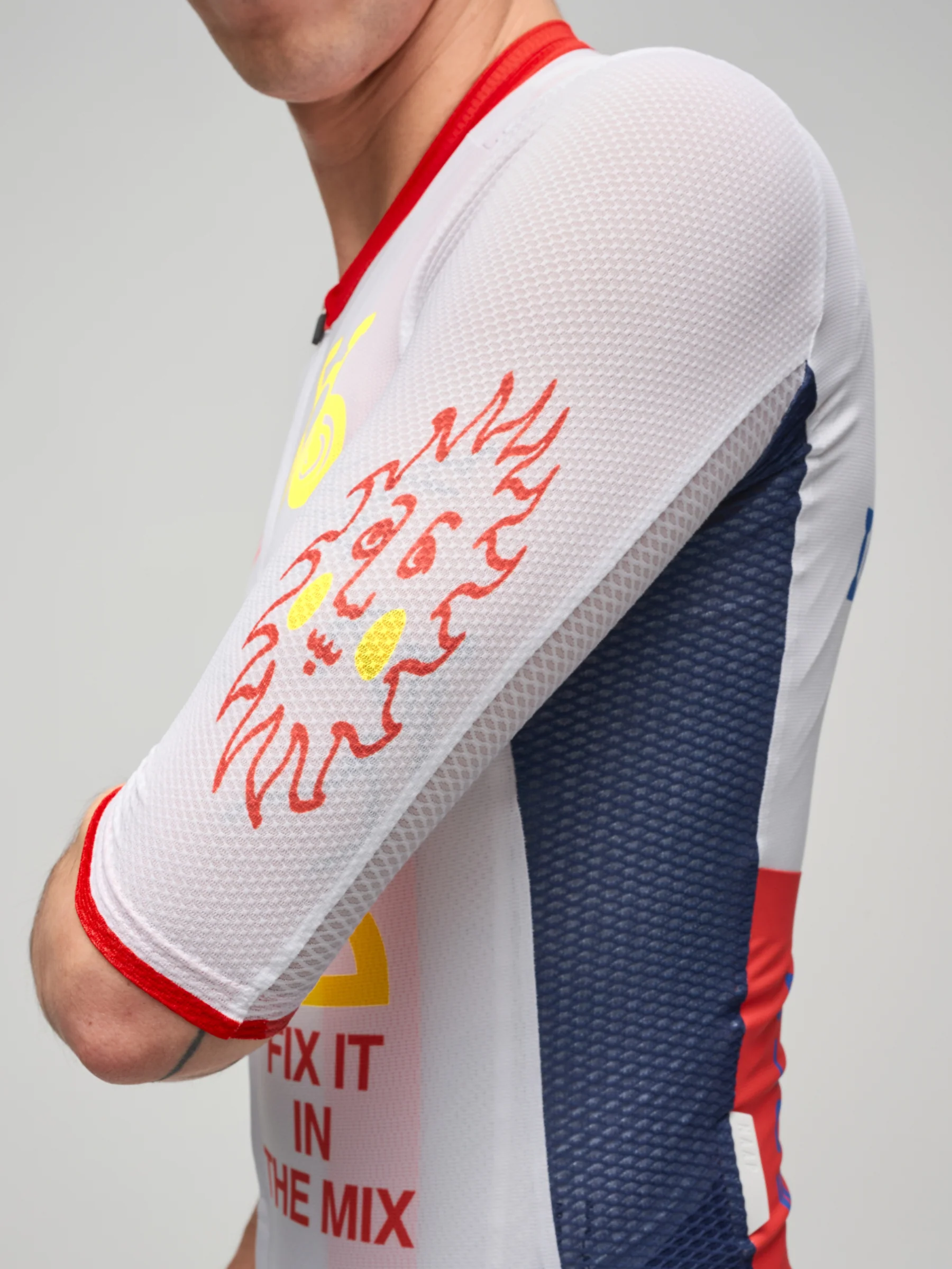 MAAP x Public Possession Pro Air Men's Jersey 3.0 White - Image 7