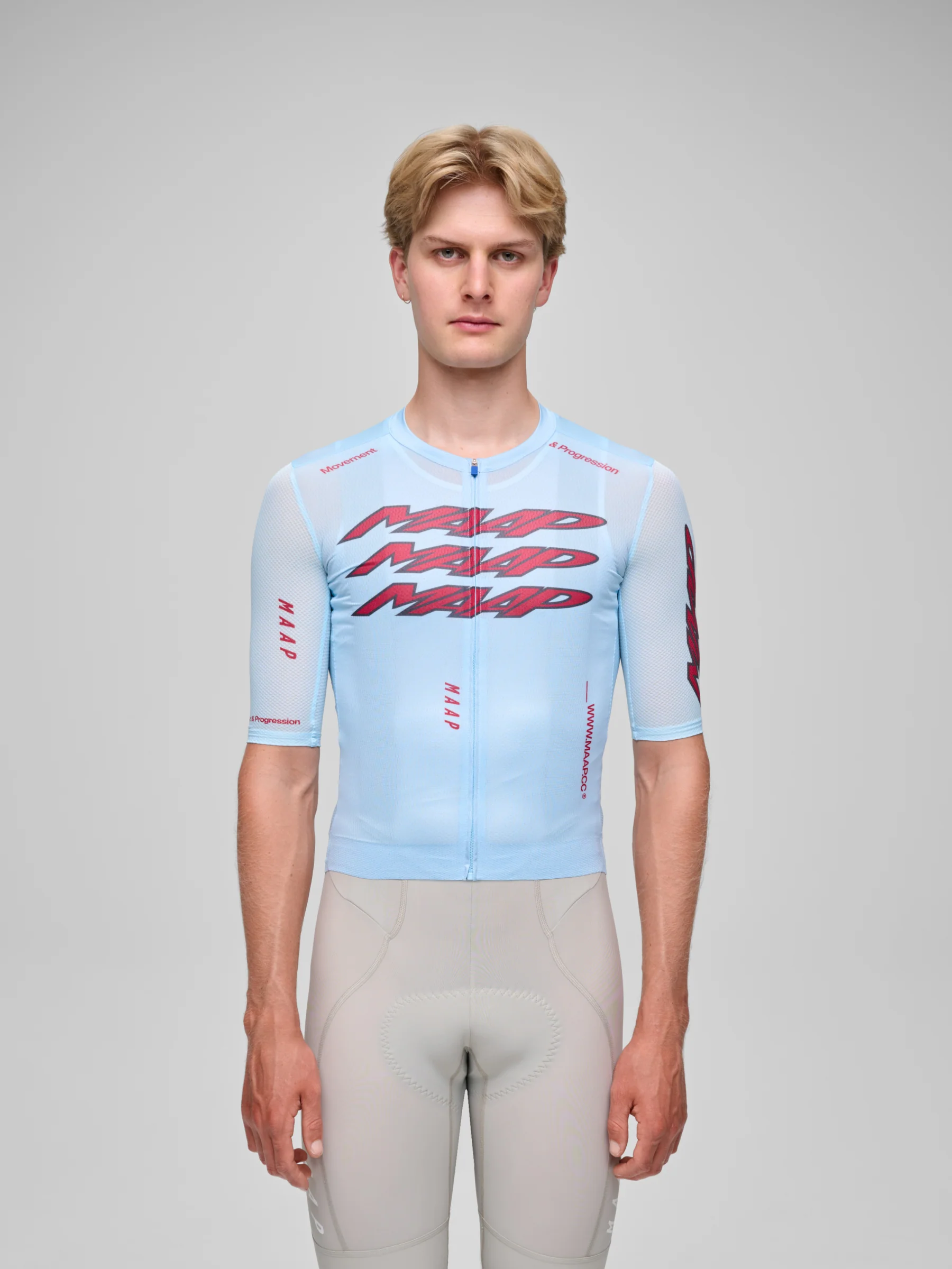 MAAP Pulse Men's Pro Air Jersey 3.0 Cerulean - Image 2