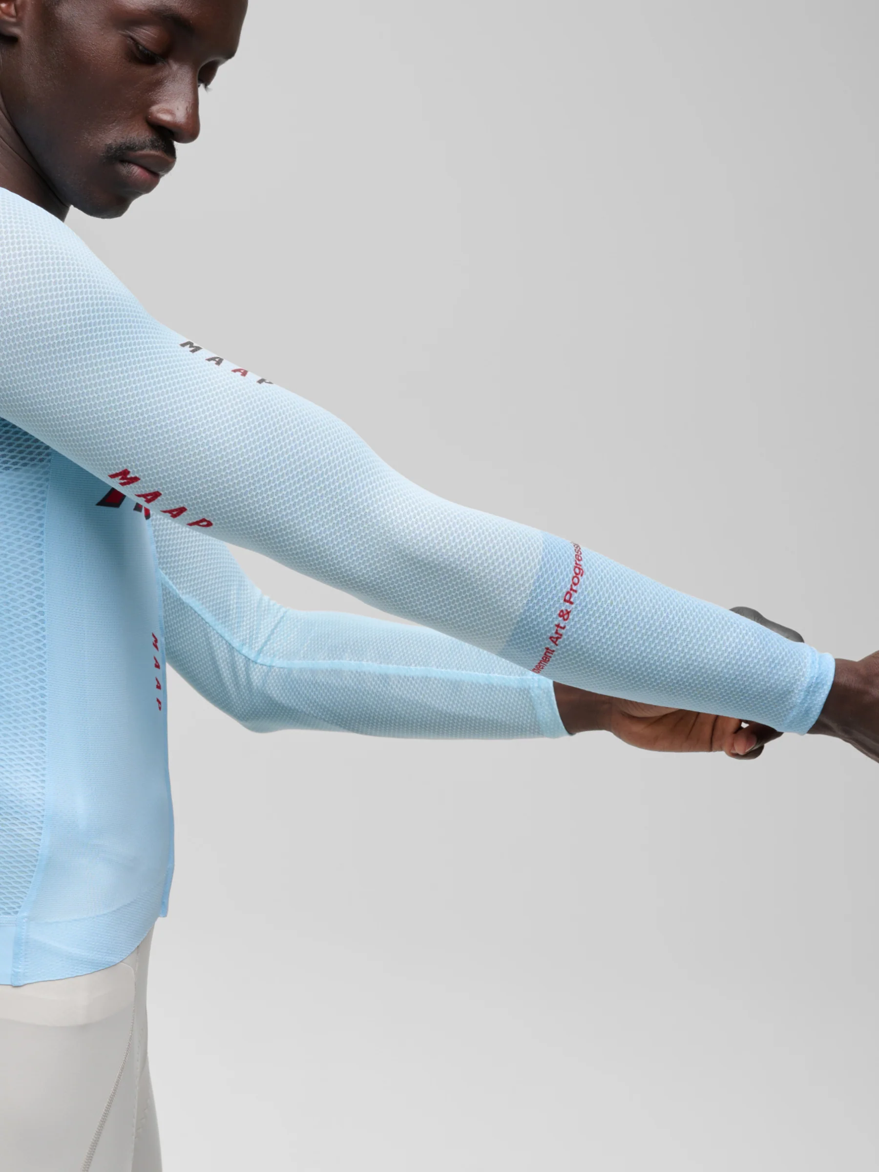 MAAP Pulse Men's Pro Air Longsleeve Jersey 3.0 Cerulean - Image 4