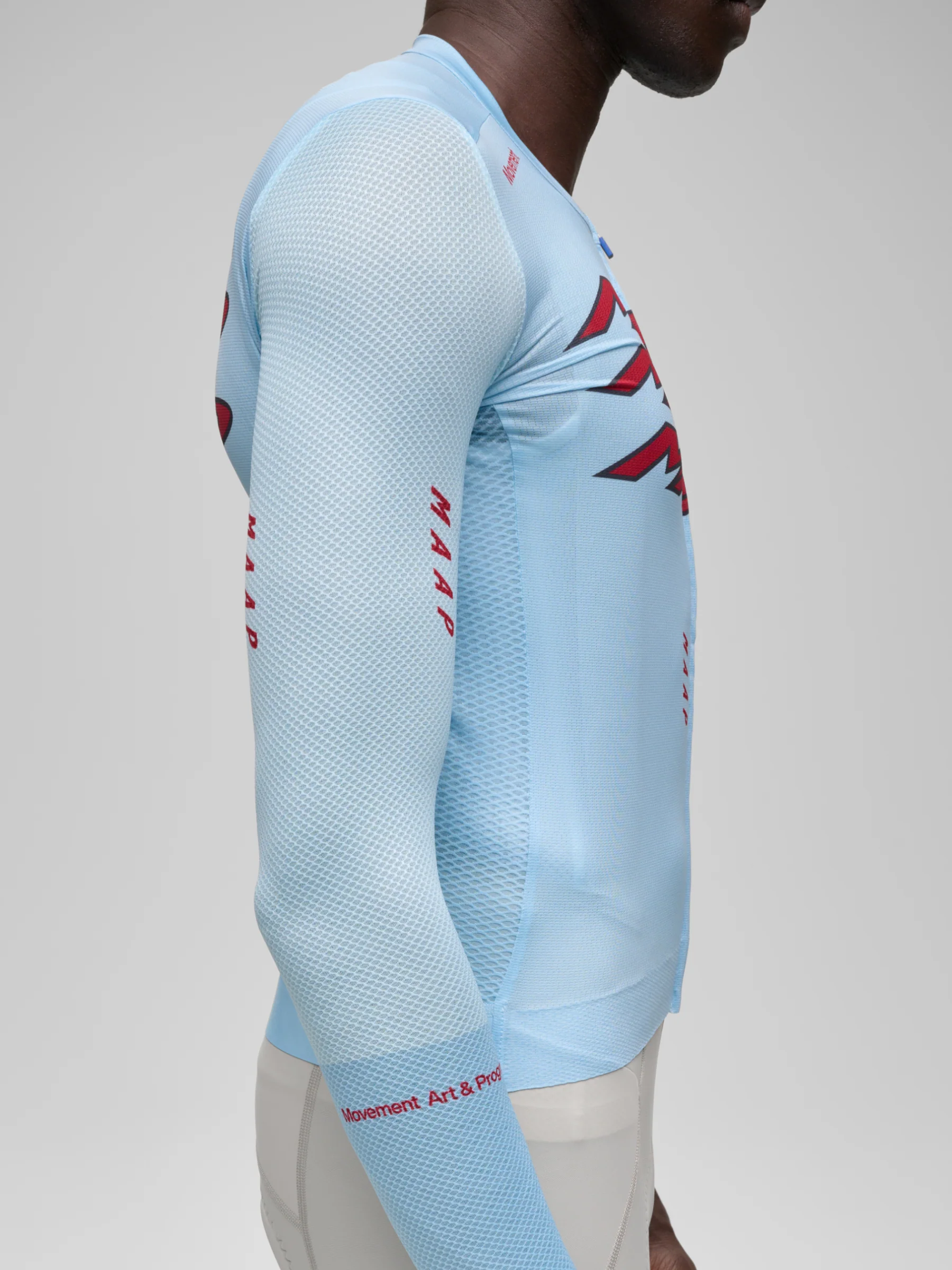 MAAP Pulse Men's Pro Air Longsleeve Jersey 3.0 Cerulean - Image 6