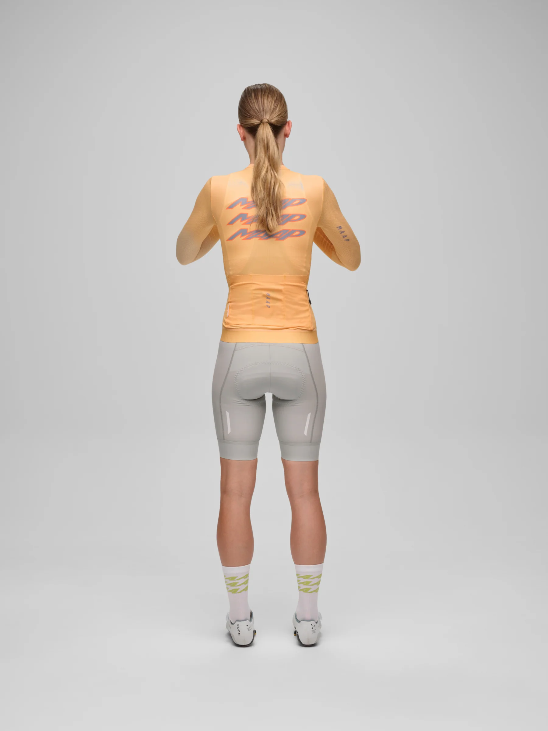 MAAP Pulse Women's Pro Air Longsleeve Jersey Shadow Melon - Image 3