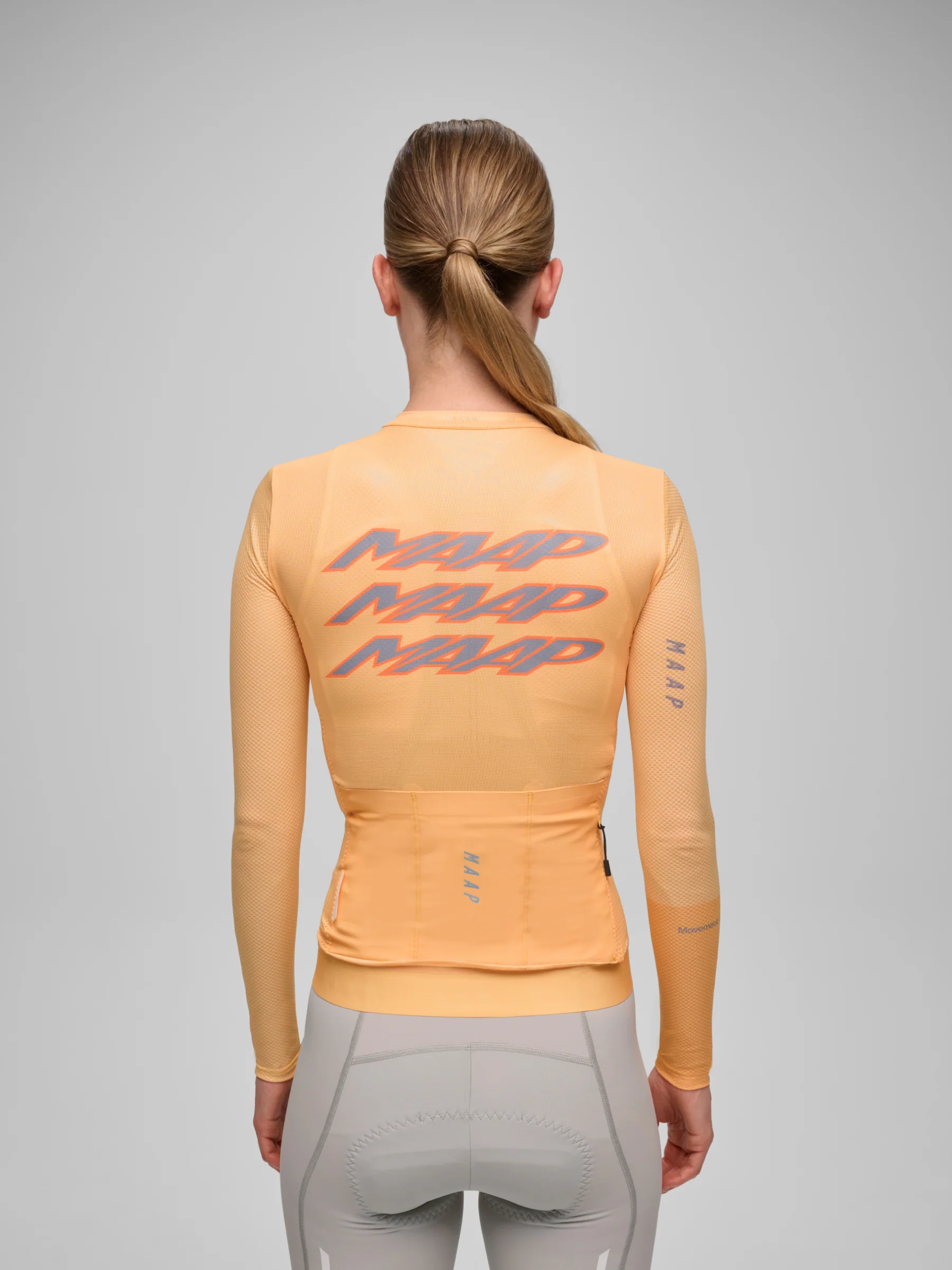 MAAP Pulse Women's Pro Air Longsleeve Jersey Shadow Melon - Image 5
