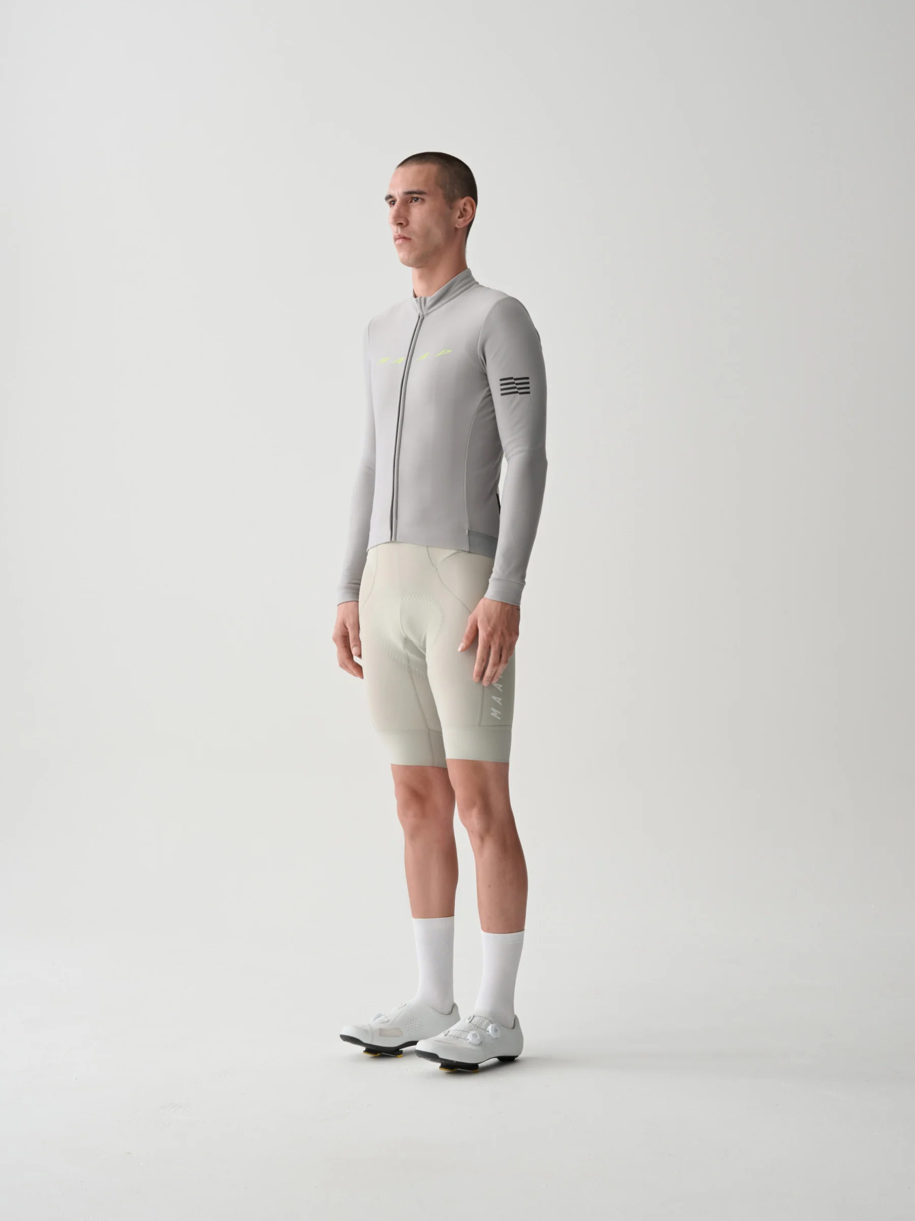 MAAP Team Evo Men's Cargo Bib Shorts Fog - Image 2