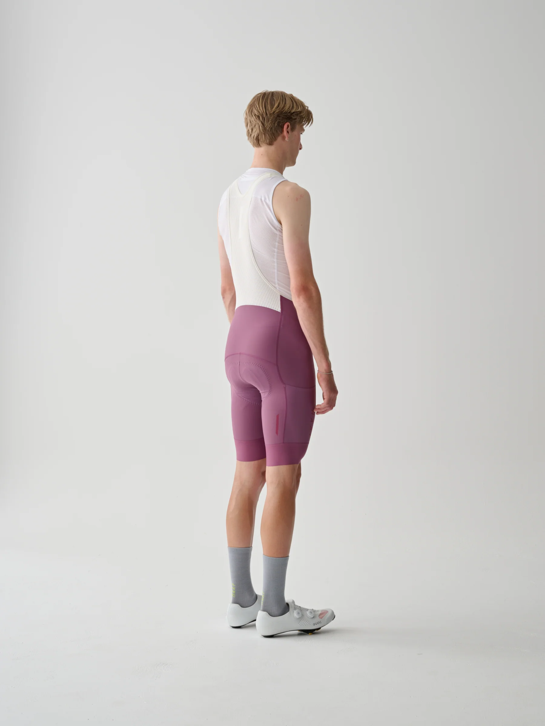 MAAP Team Evo Men's Cargo Bib Shorts Mauve - Image 3
