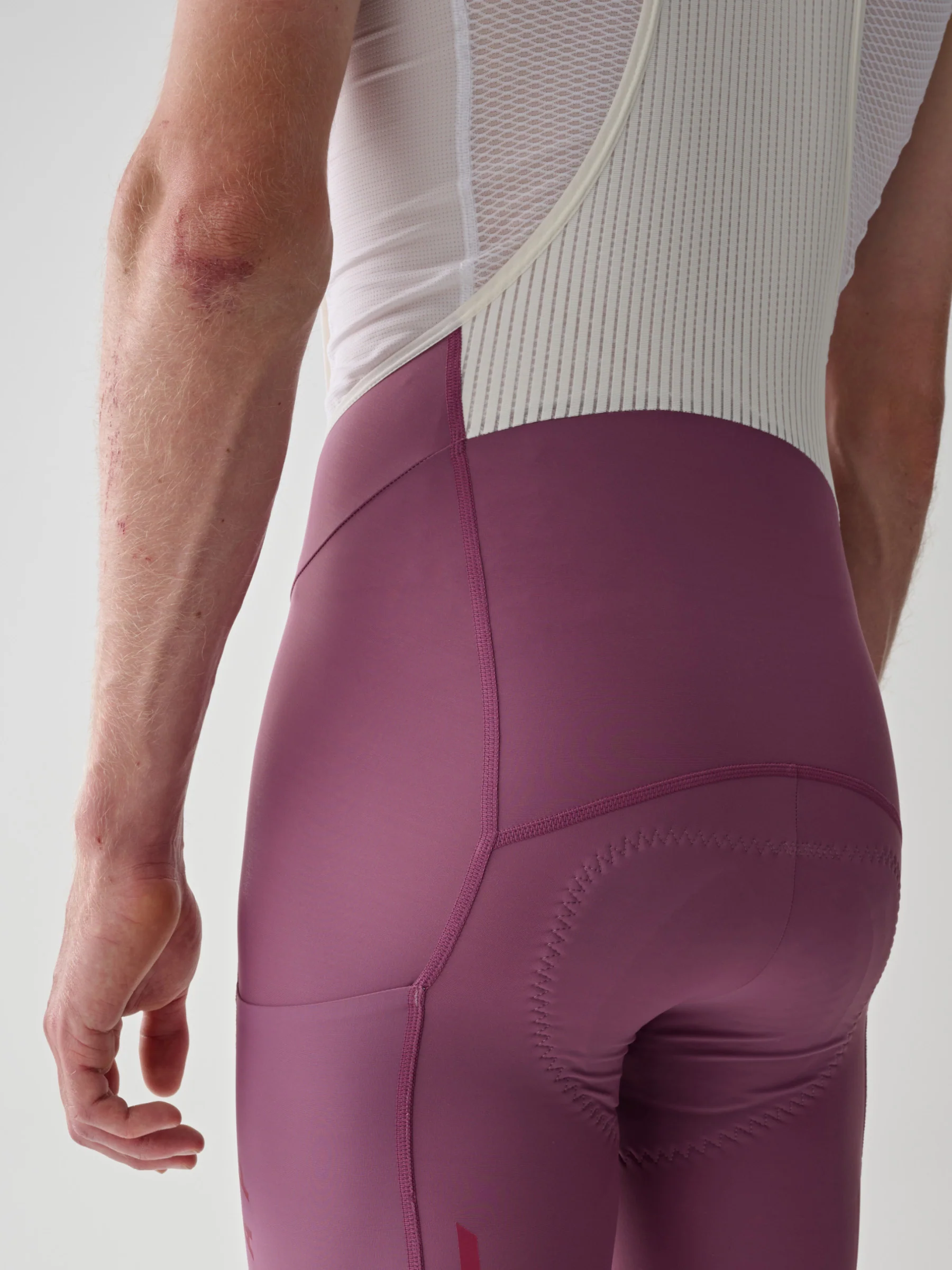 MAAP Team Evo Men's Cargo Bib Shorts Mauve - Image 6