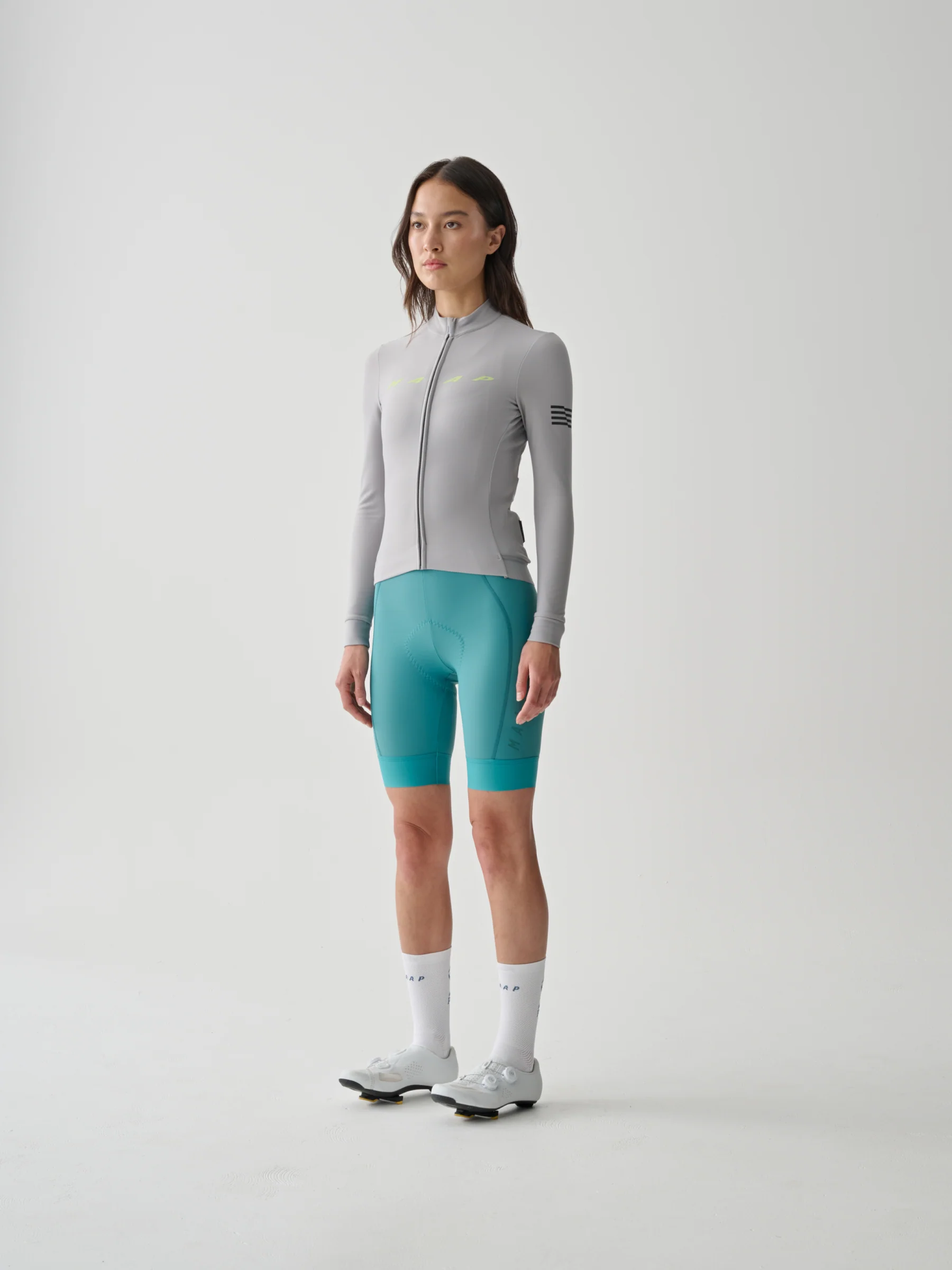 MAAP Team Evo Women's Bib Shorts Lagoon - Image 2