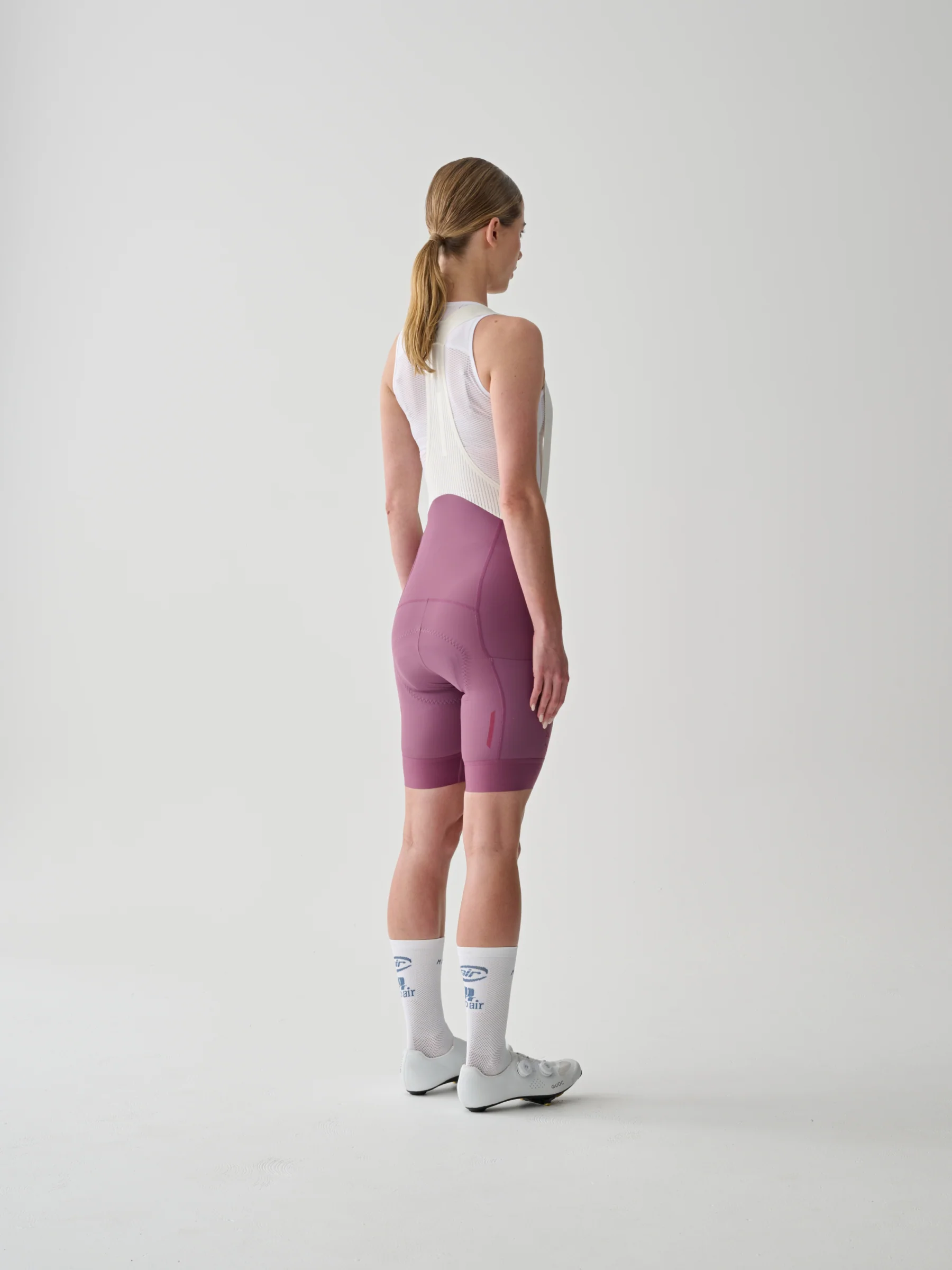 MAAP Team Evo Women's Cargo Bib Shorts Mauve - Image 3