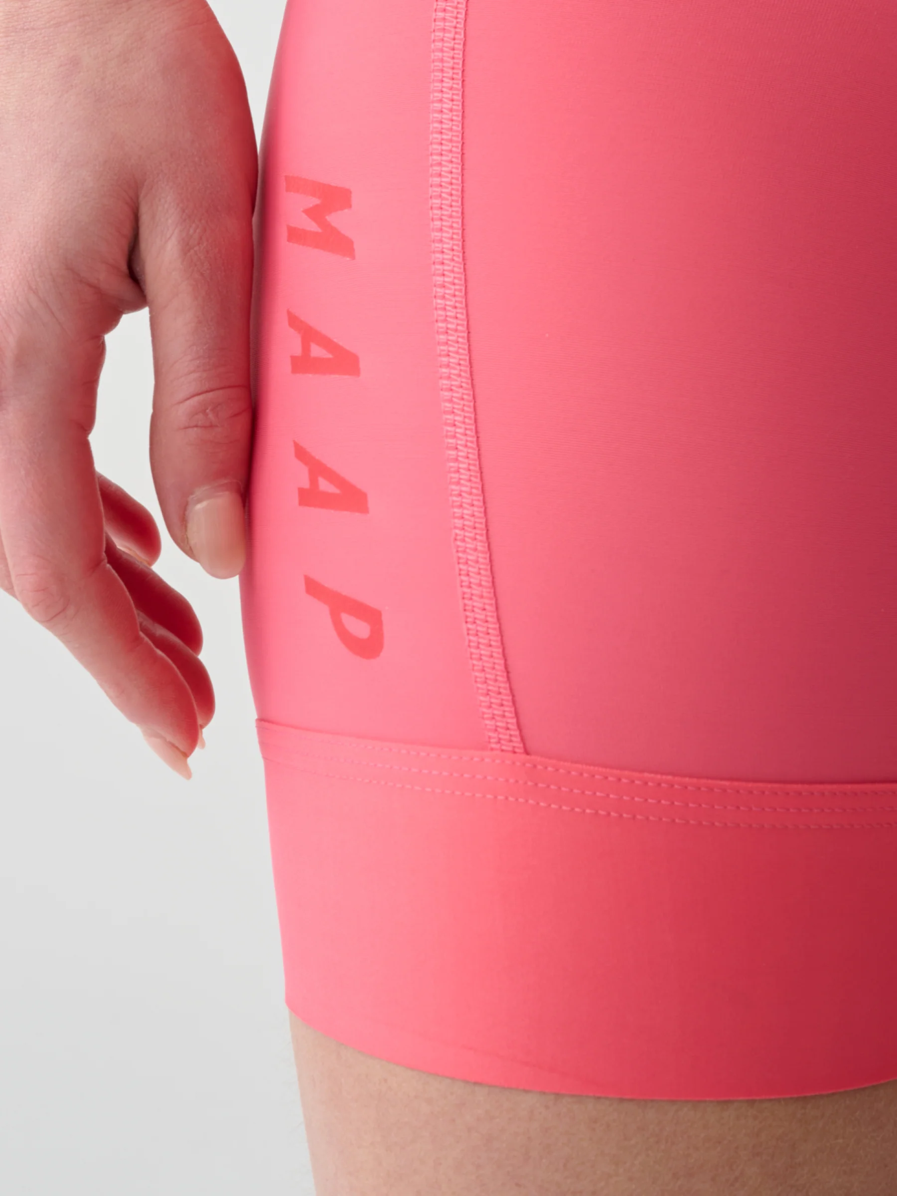 MAAP Team Evo Women's Short Bibs Vivid Pink - Image 4
