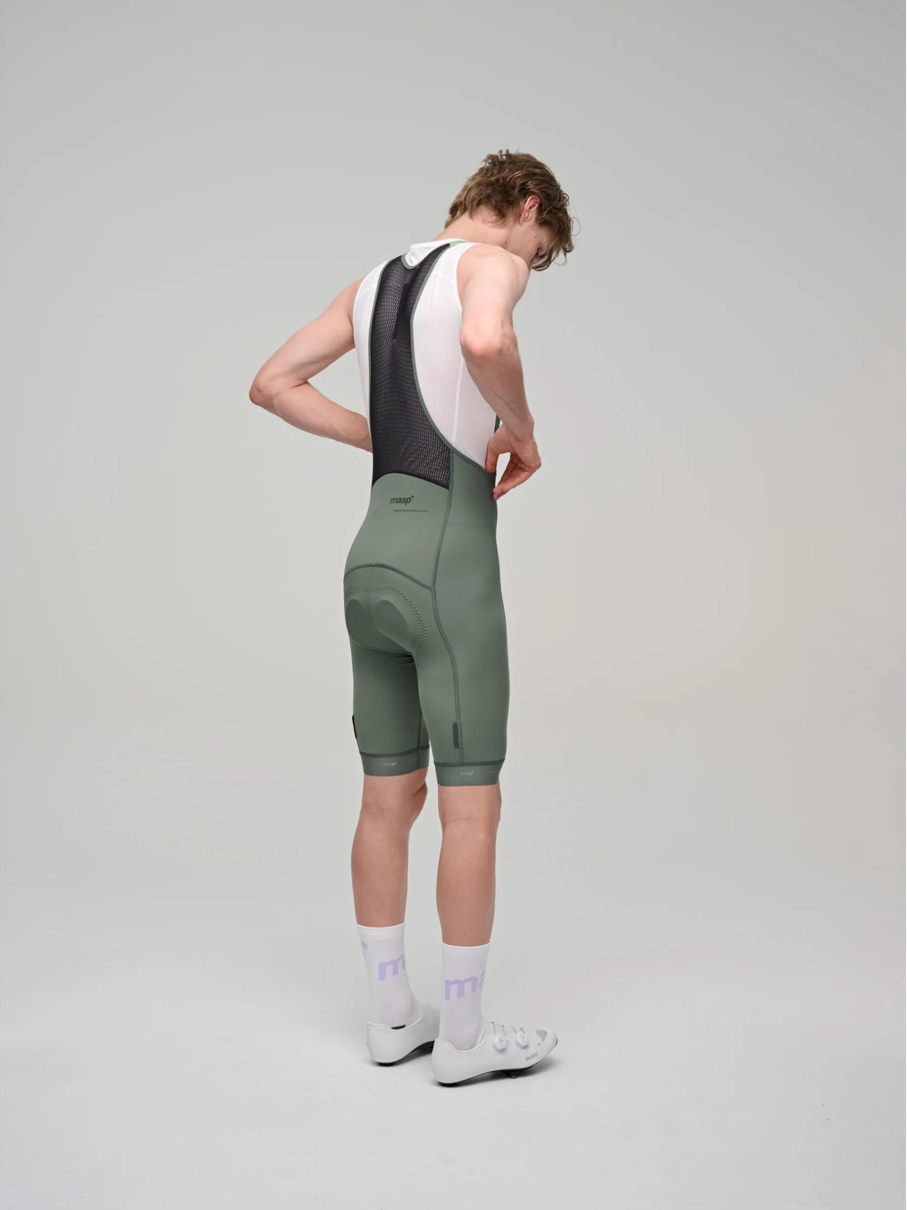MAAP Training Men's Bib Shorts 3.0 Thyme - Image 4