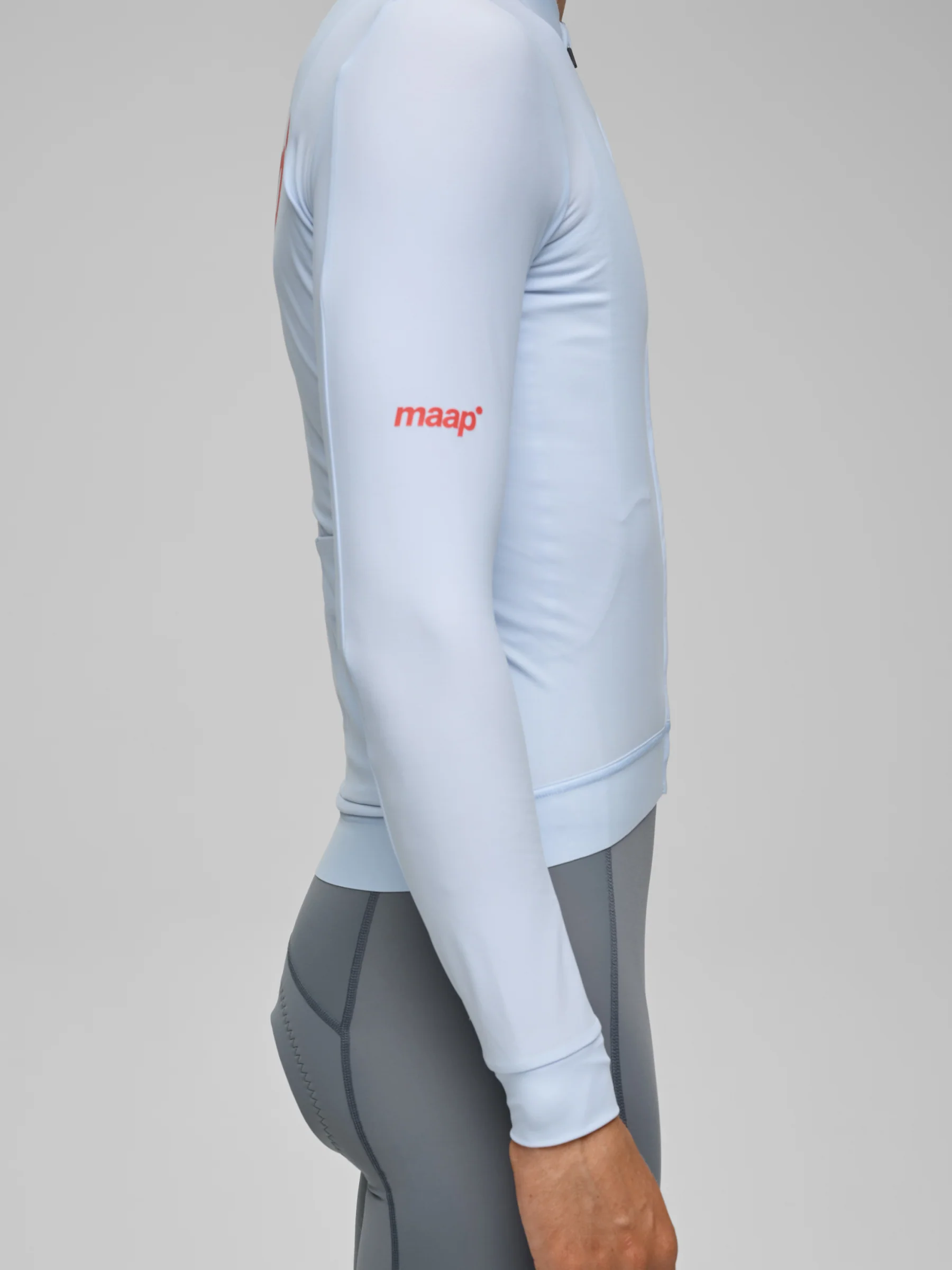 MAAP Training Men's Thermal Longsleeve Jersey 2.0 Blue Finch - Image 6