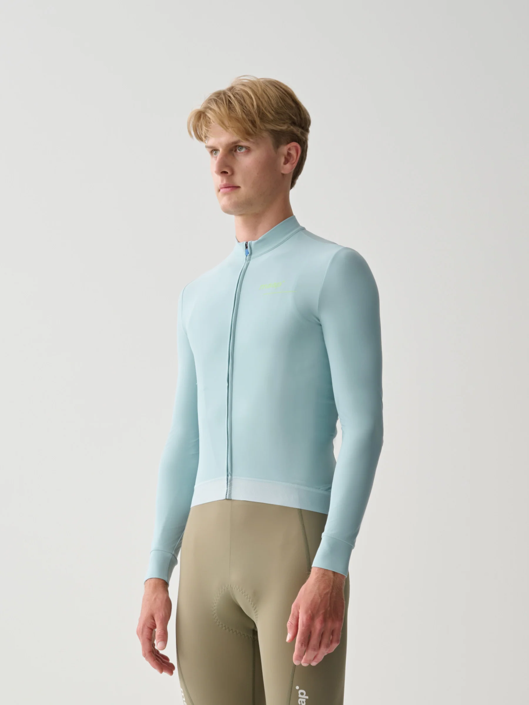 MAAP Training Men's Thermal Longsleeve Jersey Stella Blue - Image 2