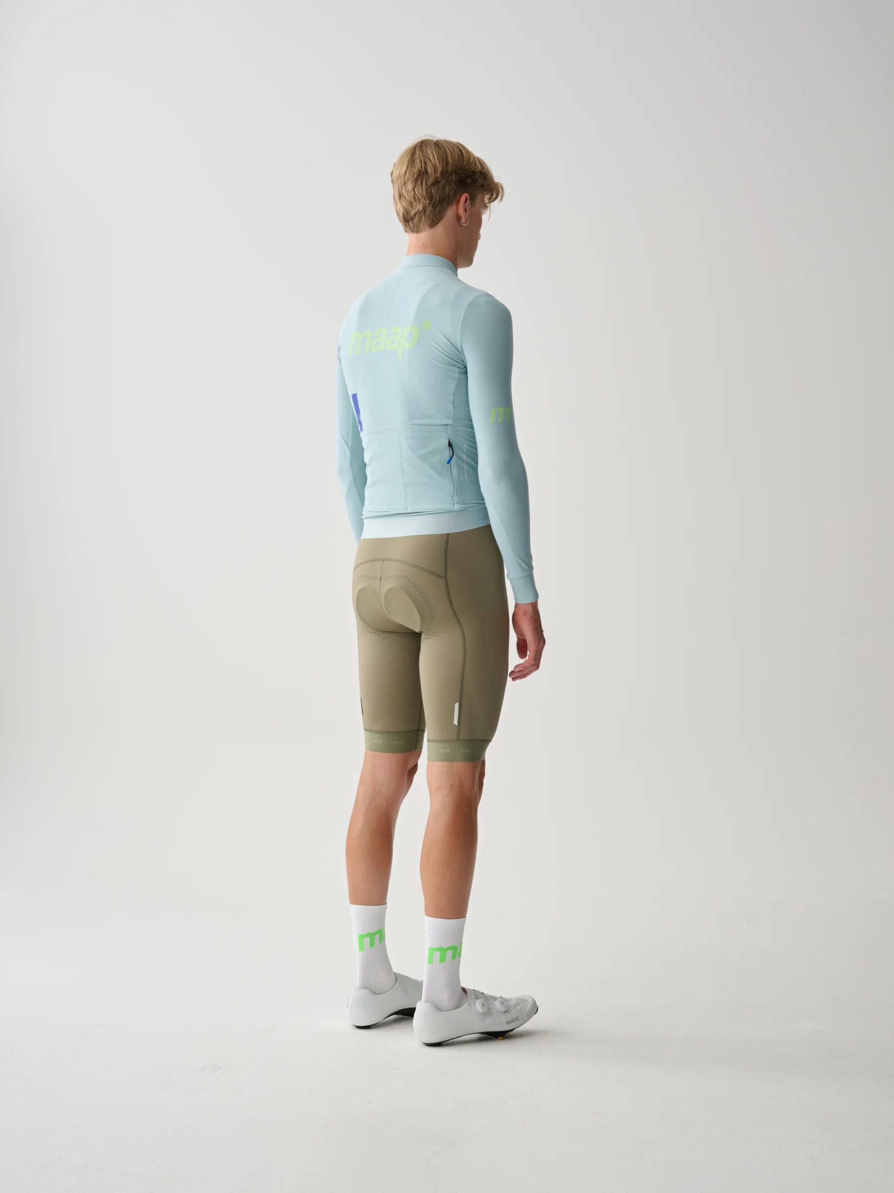MAAP Training Men's Thermal Longsleeve Jersey Stella Blue - Image 4