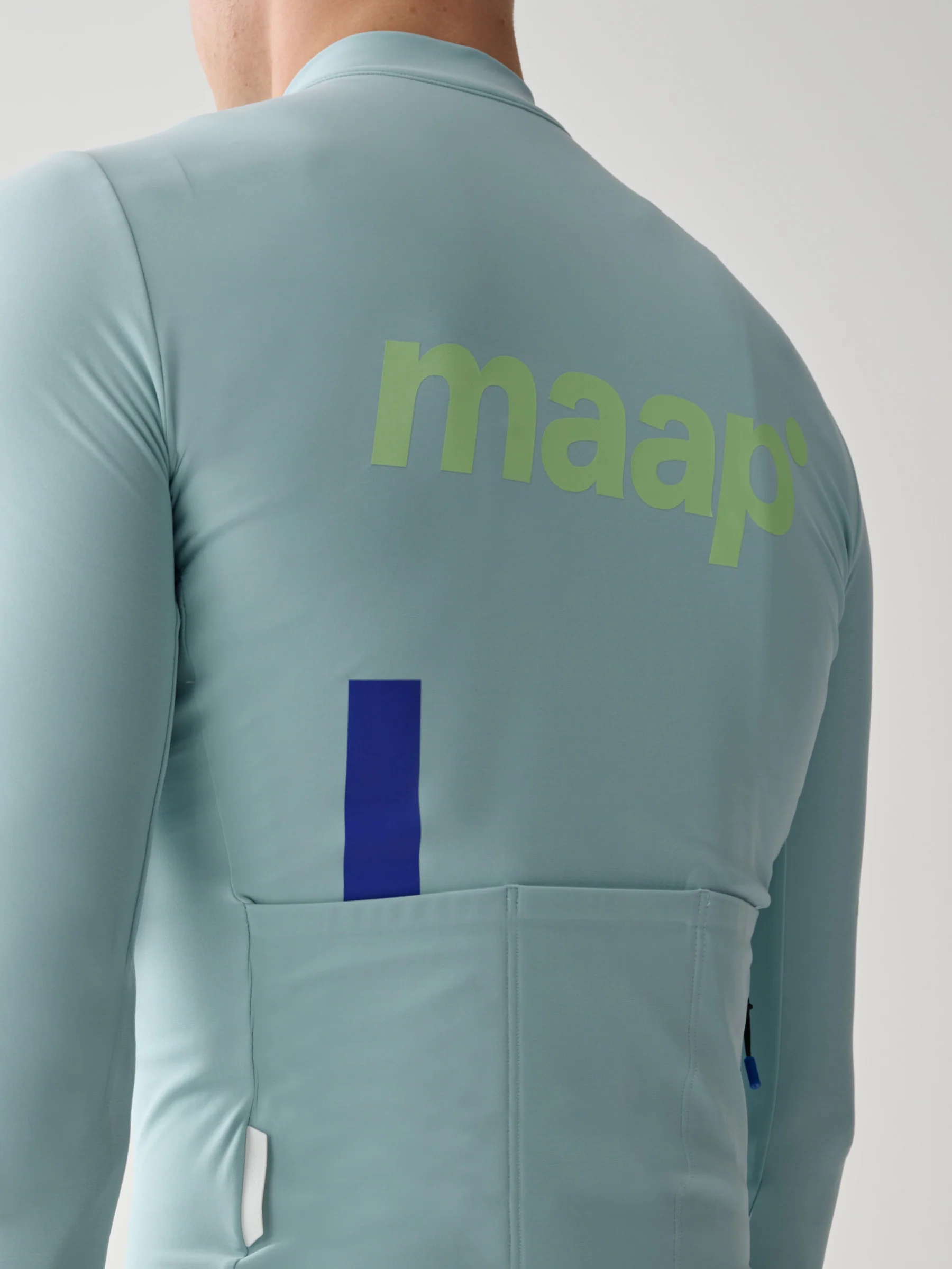 MAAP Training Men's Thermal Longsleeve Jersey Stella Blue - Image 6