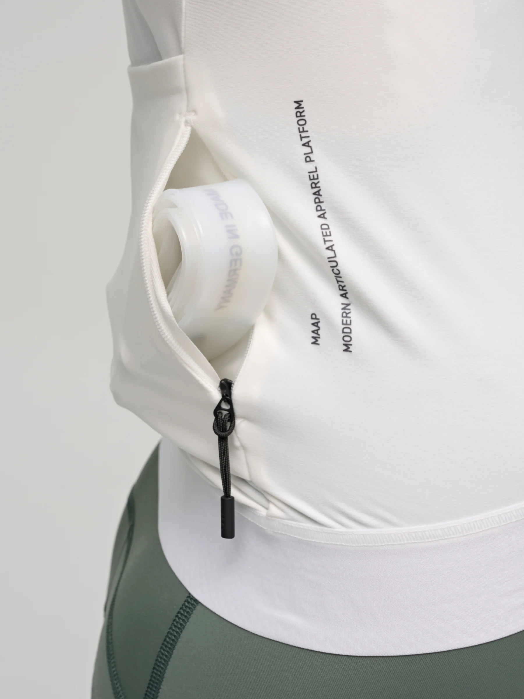 MAAP Training Men's Thermal Longsleeve Jersey White - Image 7
