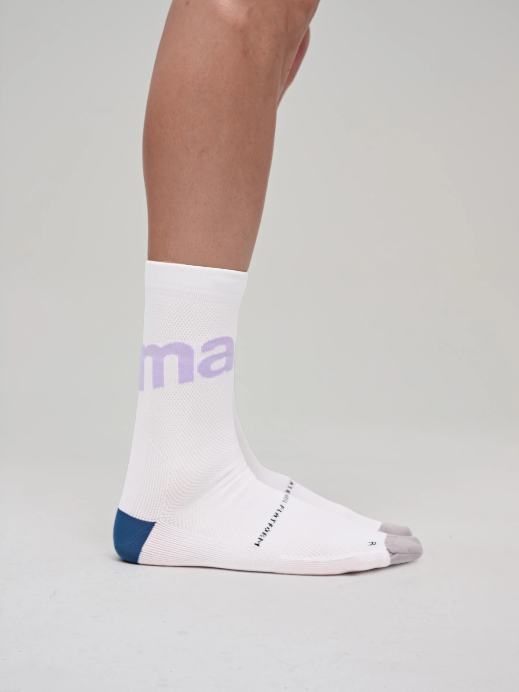 MAAP Training Socks White/Purple - Image 2