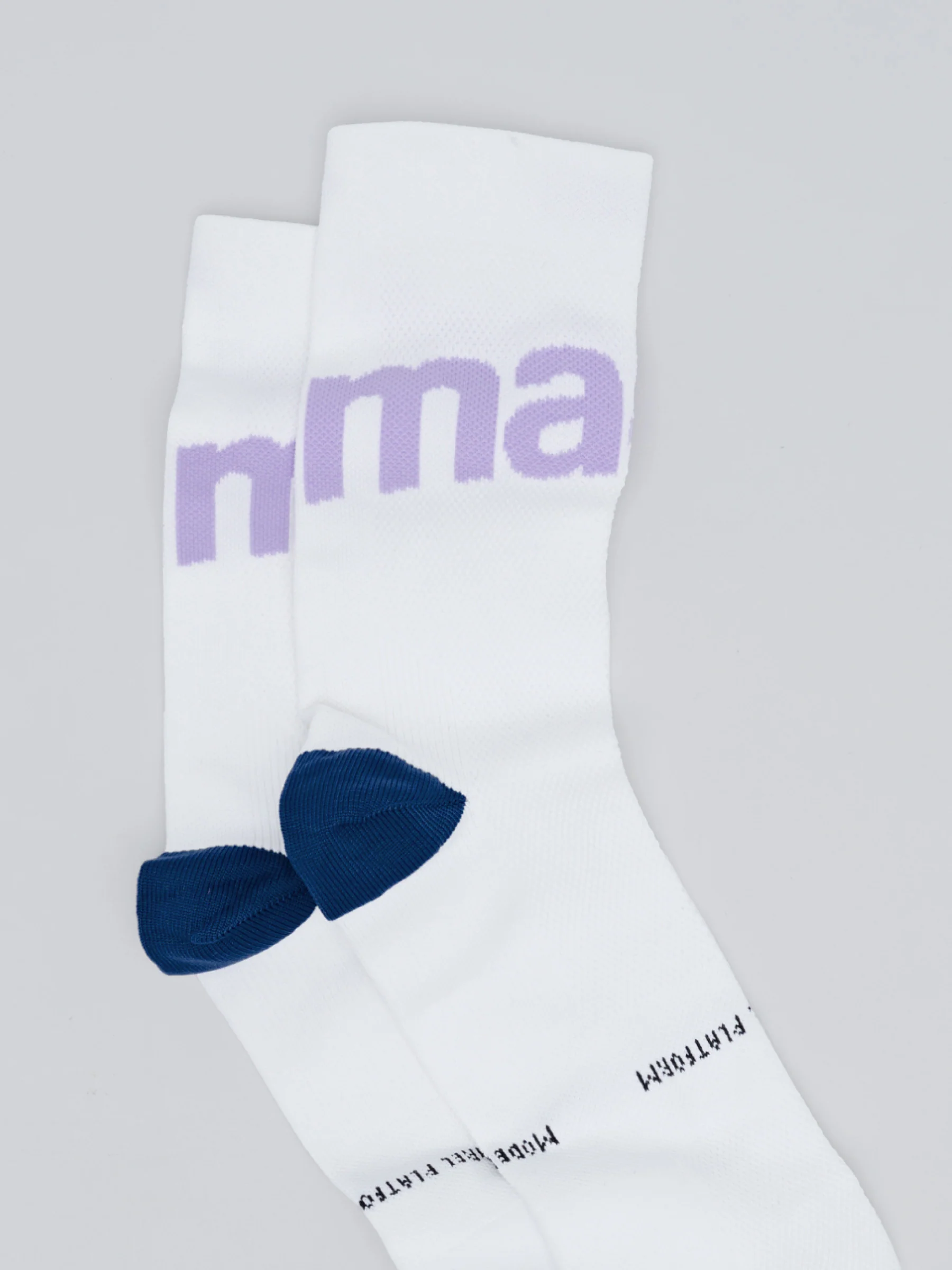 MAAP Training Socks White/Purple - Image 3
