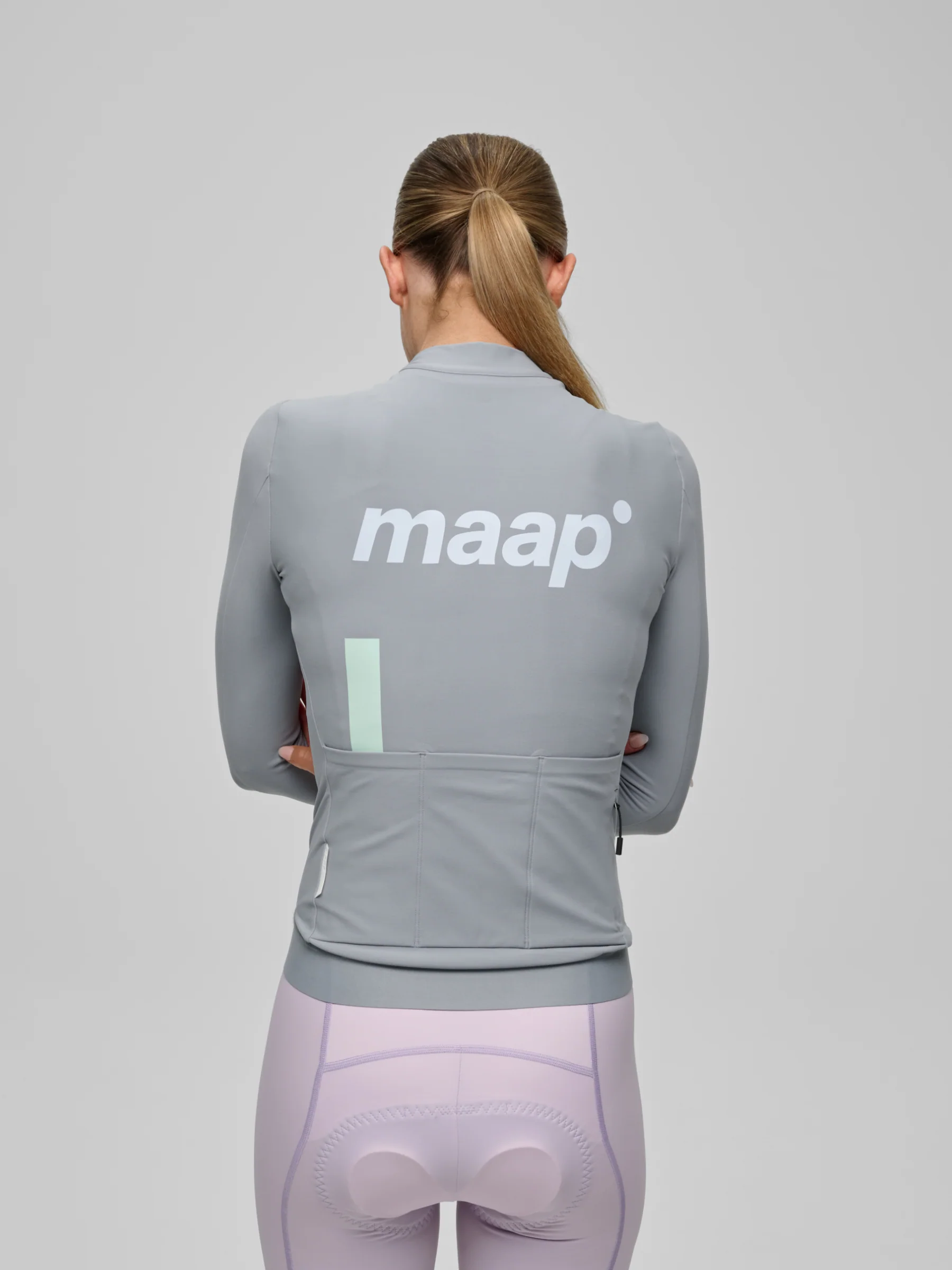 MAAP Training Women's Thermal Longsleeve Jersey 2.0 Trade Winds - Image 5