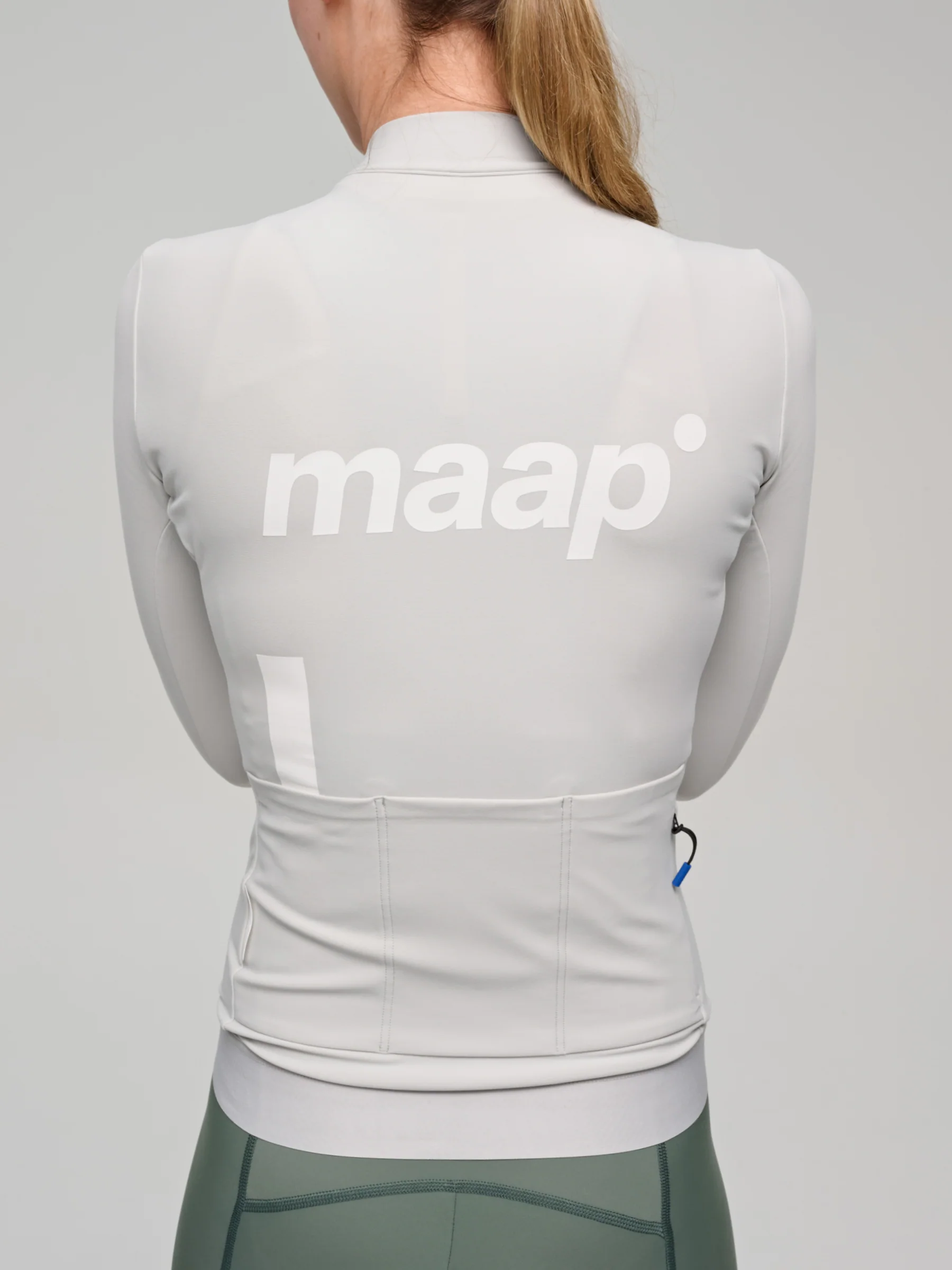 MAAP Training Women's Thermal Longsleeve Jersey Glacier - Image 3