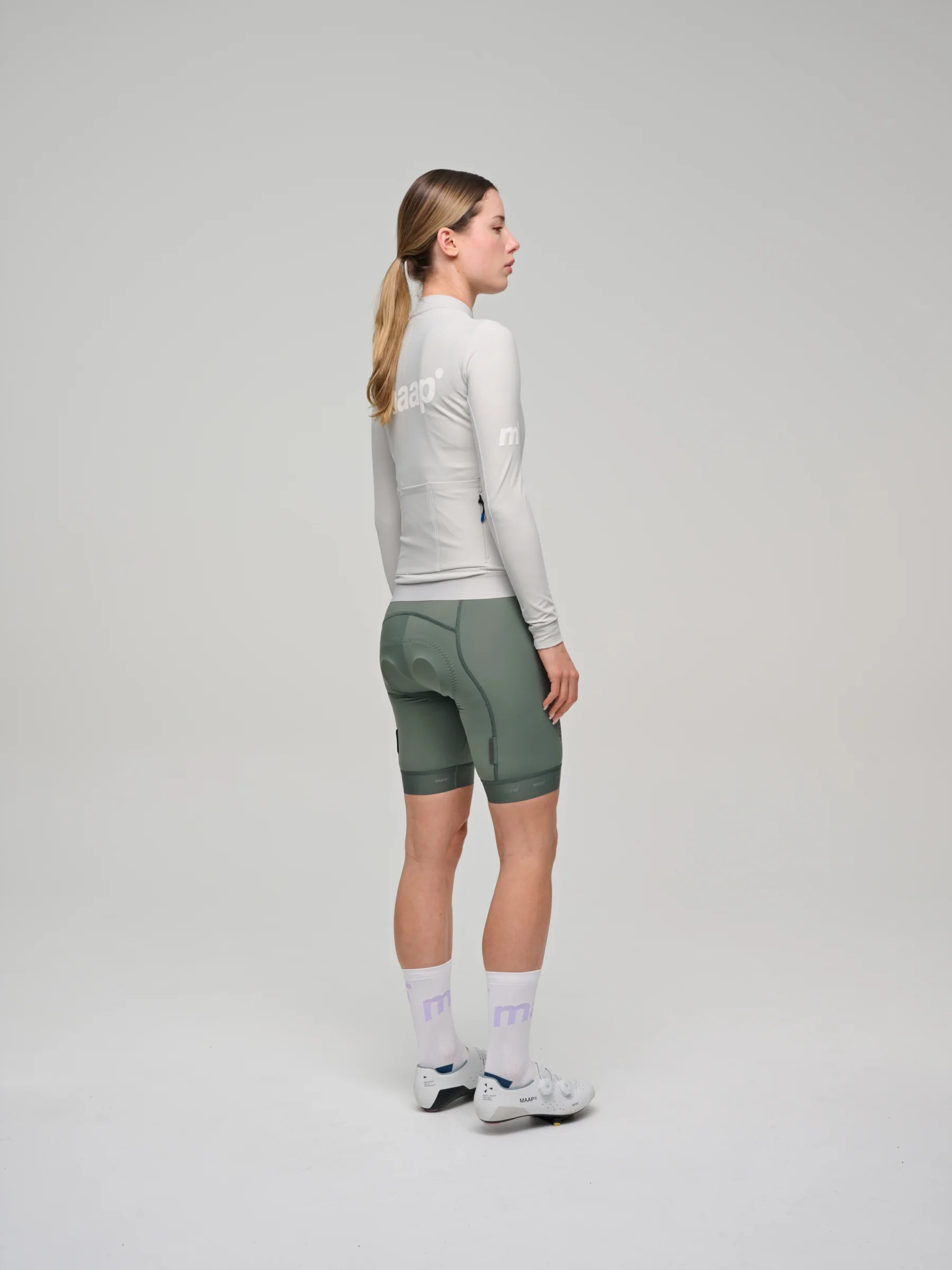 MAAP Training Women's Thermal Longsleeve Jersey Glacier - Image 4