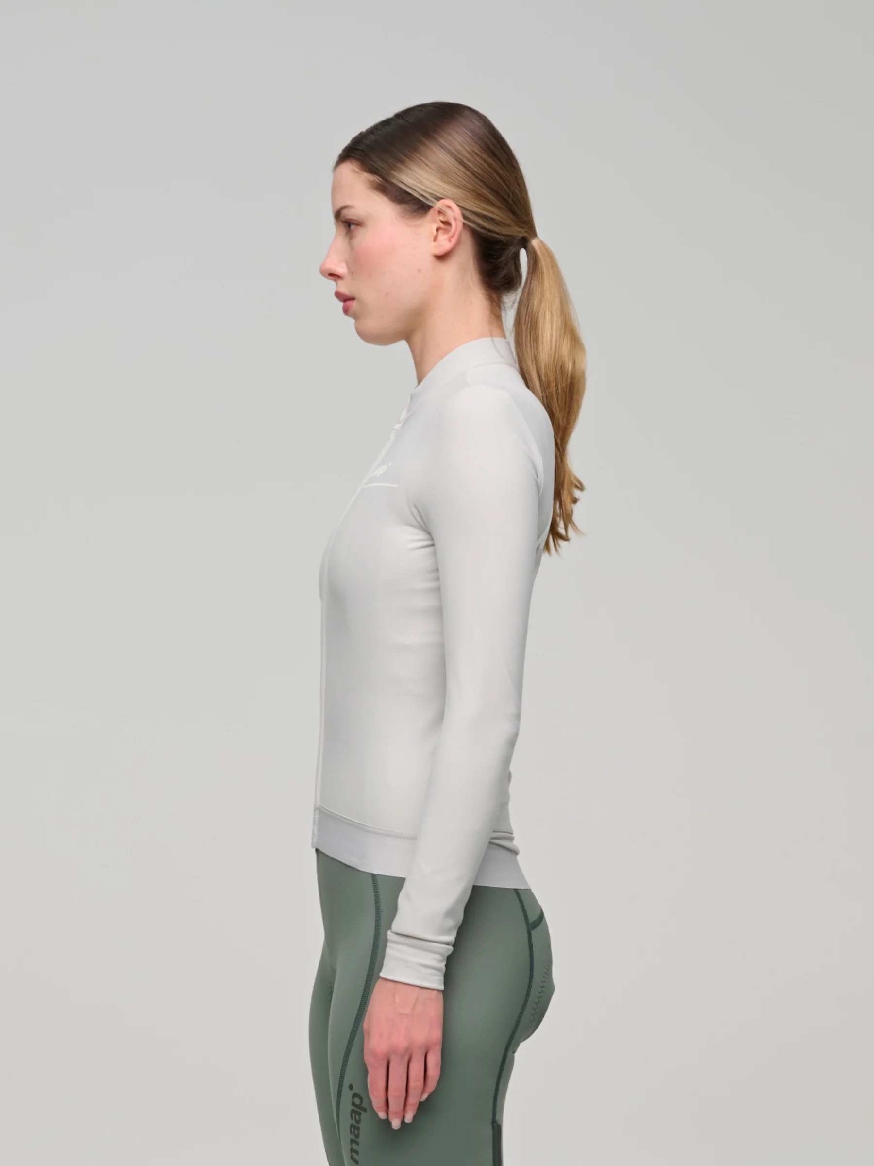 MAAP Training Women's Thermal Longsleeve Jersey Glacier - Image 6