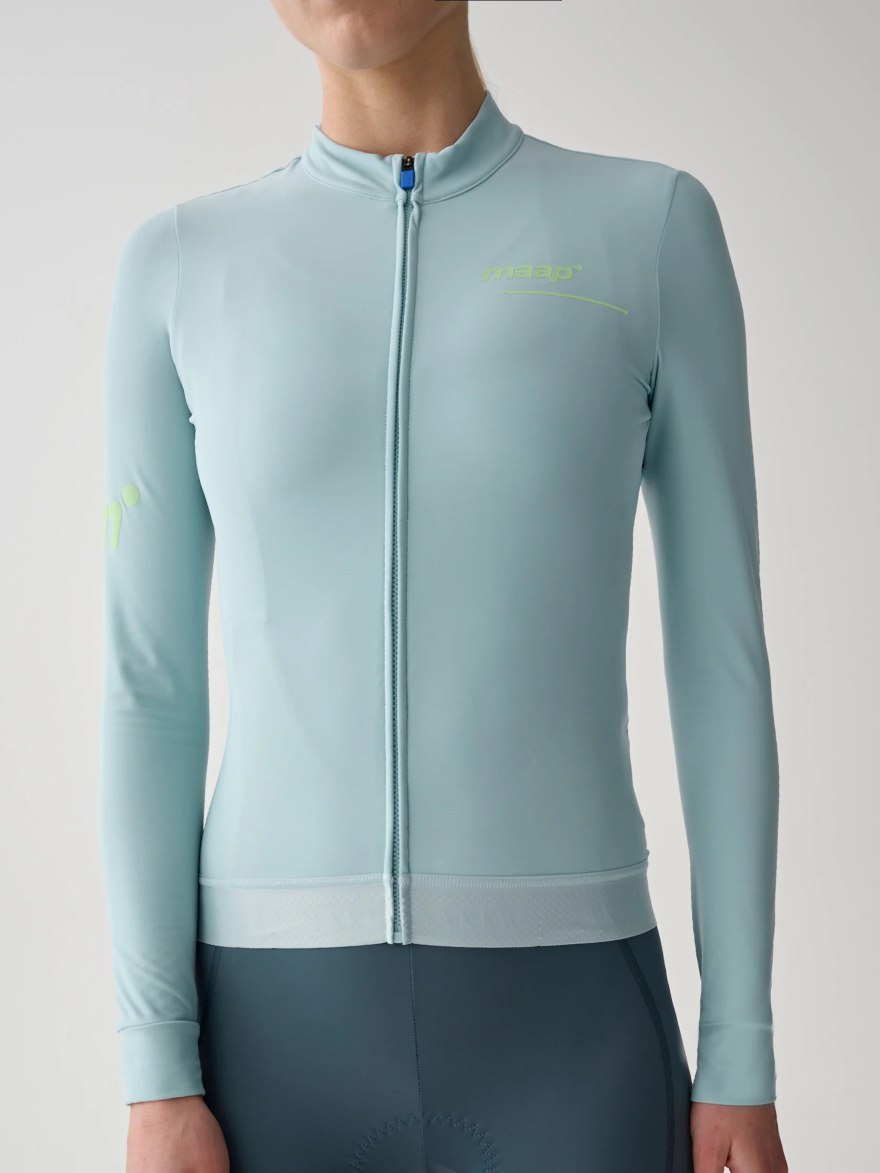 MAAP Training Women's Thermal Longsleeve Jersey Stella Blue - Image 3